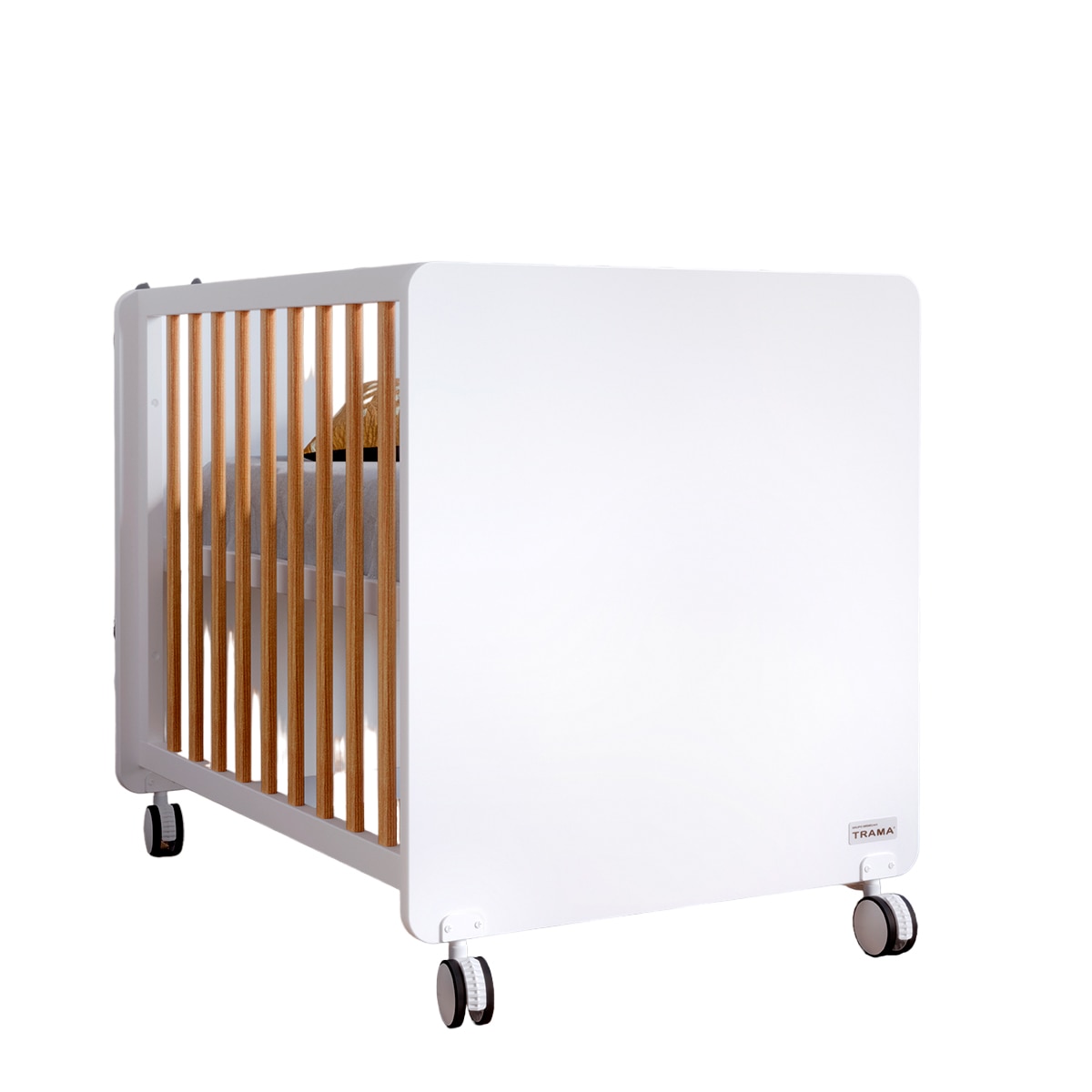 Miniberço Co-sleeping Nona - Branco Mate Tola Branco-1