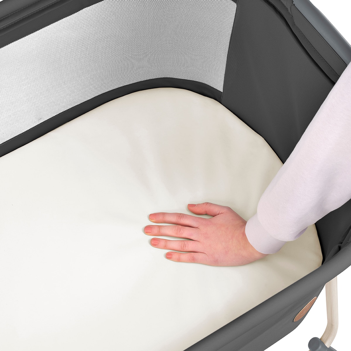 Tori, Berço de Co-sleeping, 0-9 Kg, Nascimento-6 Meses - Beyond Graphite Eco Cinzento-escuro-10