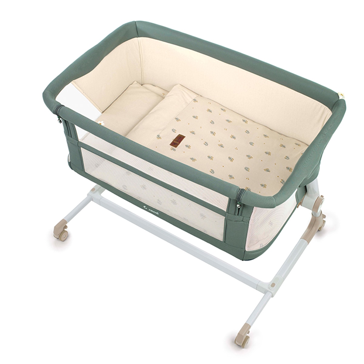 Berço de Co-sleeping Baby Side Verde-escuro-1