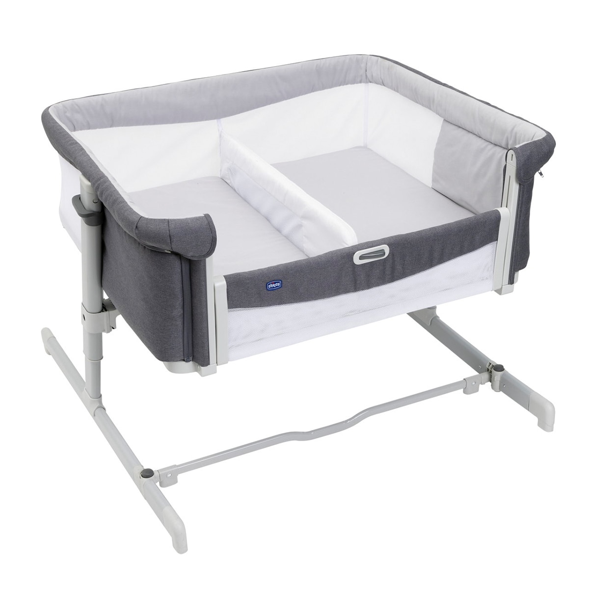 Berço de Co-Sleeping Next2me Twins Cinzento-2