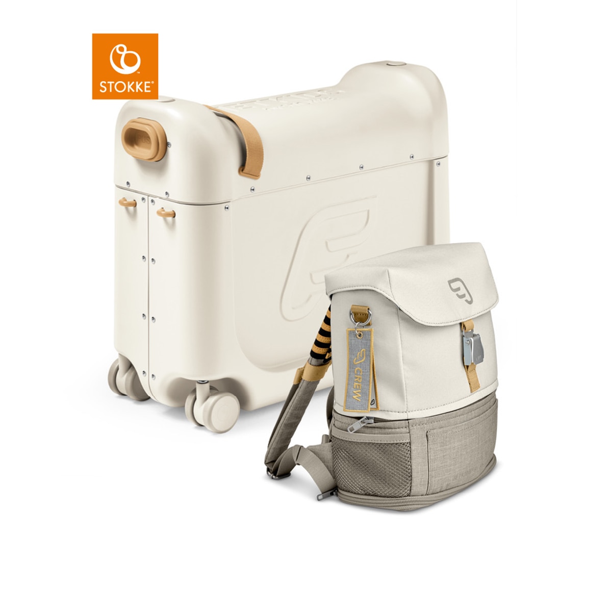 Stokke - Pack de viaje Maleta BedBox™ + Mochila Crew BackPack™.