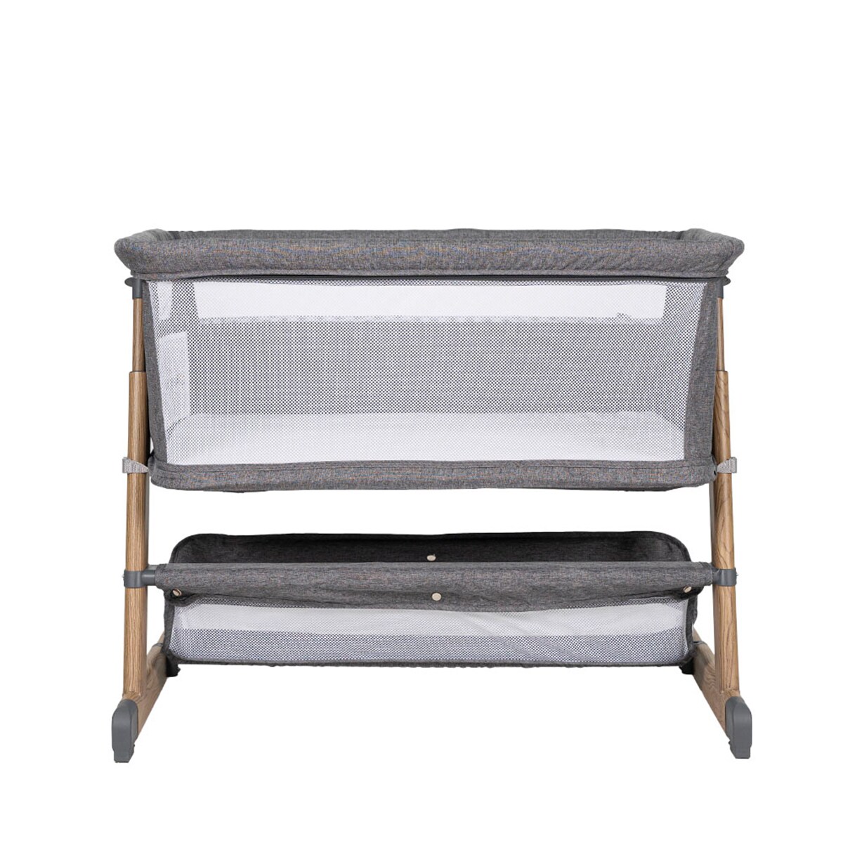 Mini Berço Evolutivo Somni 4 em 1 Cinzento-5