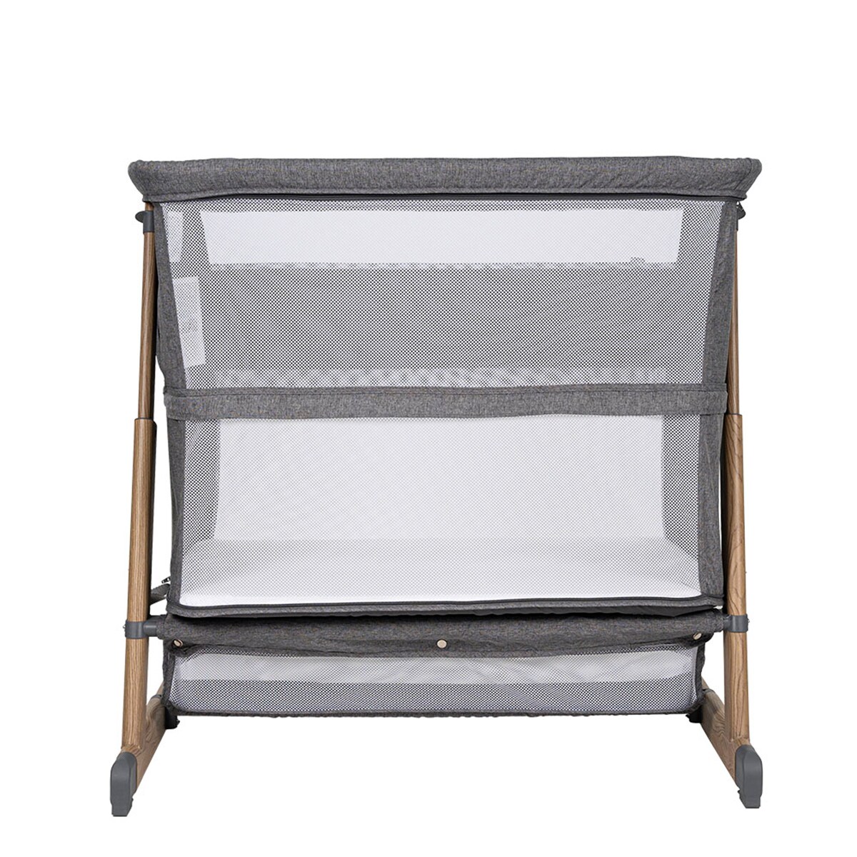 Mini Berço Evolutivo Somni 4 em 1 Cinzento-13