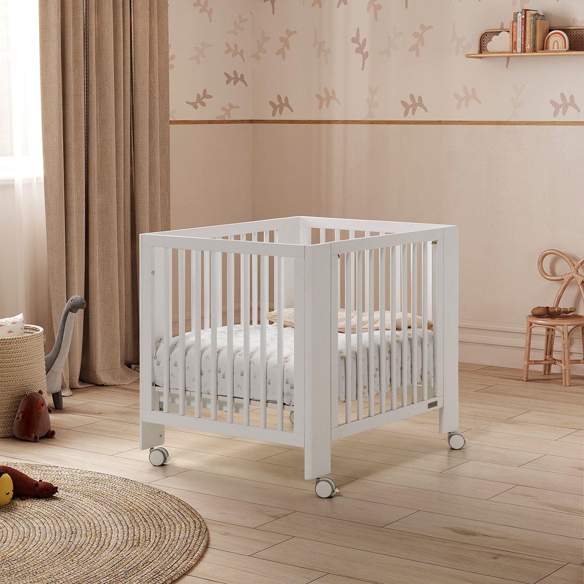 Minicuna colecho evolutiva (90 x 50 cm) Micuna Converbaby - Blanco Blanco-4