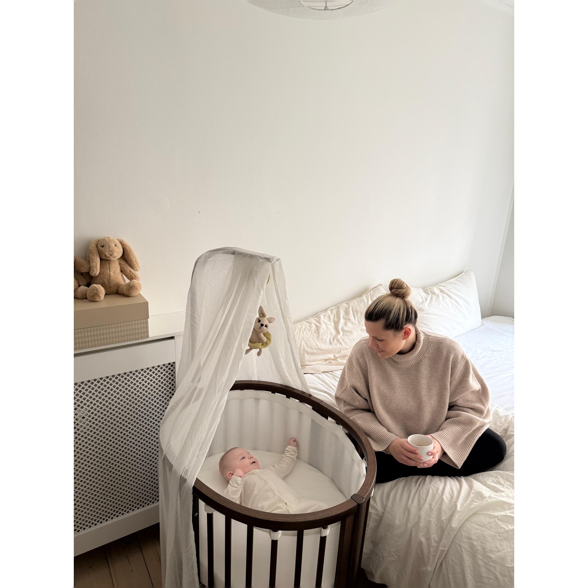 Mini-Berço Sleepi V3 Castanho-escuro-4