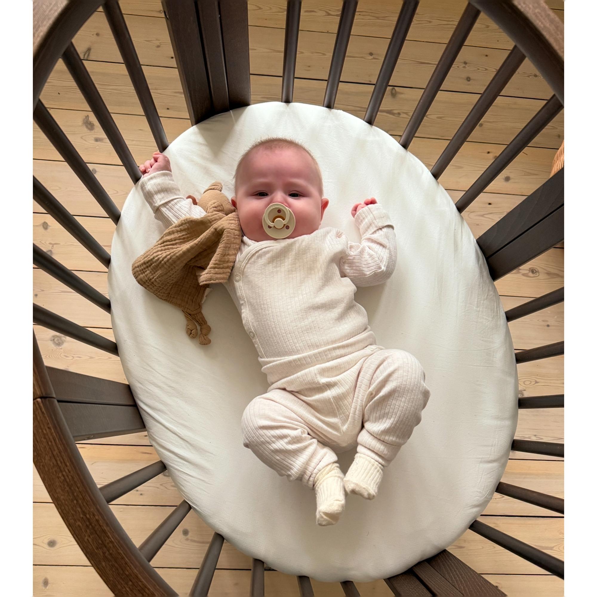 Mini-Berço Sleepi V3 Castanho-escuro-5