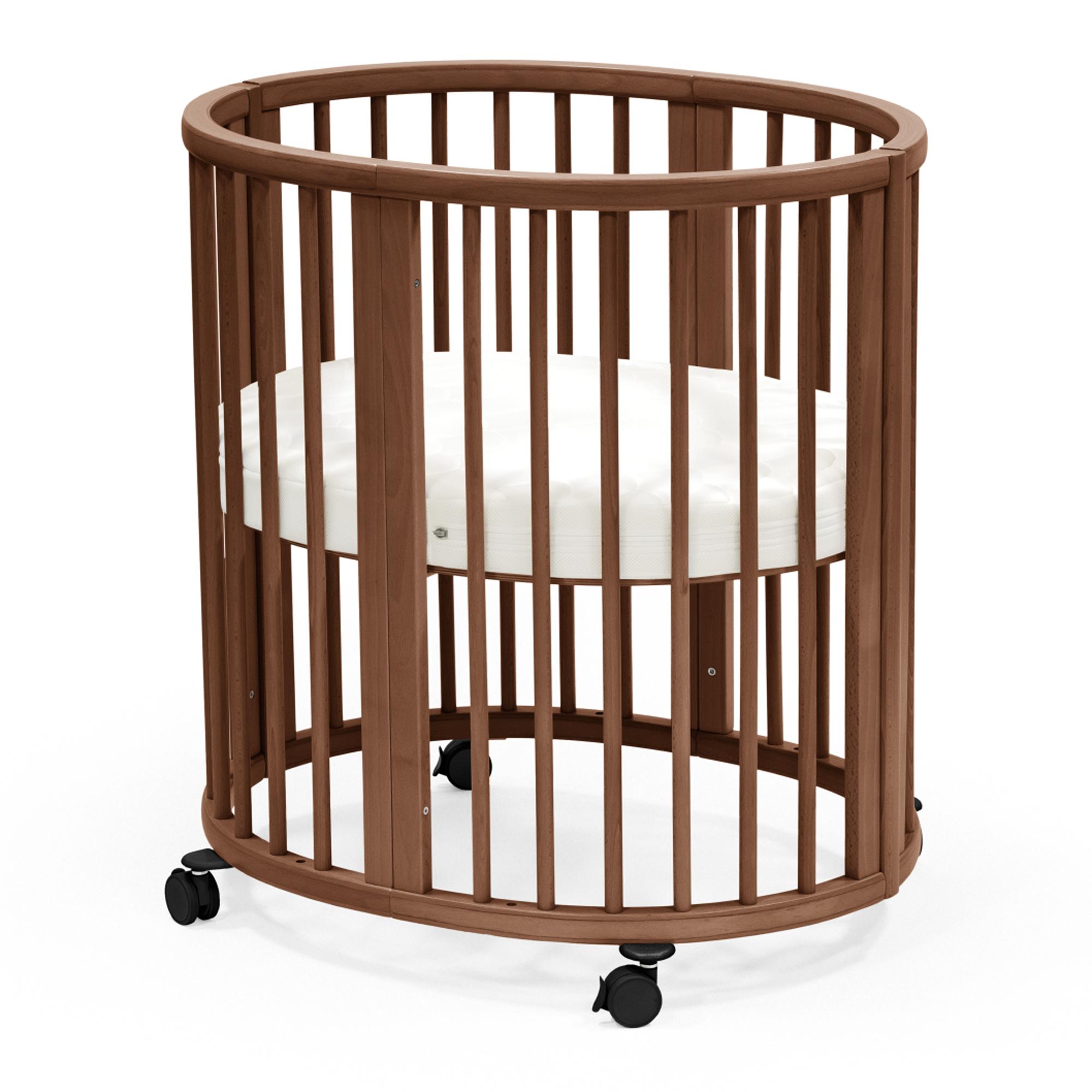 Mini-Berço Sleepi V3 Castanho-escuro-6