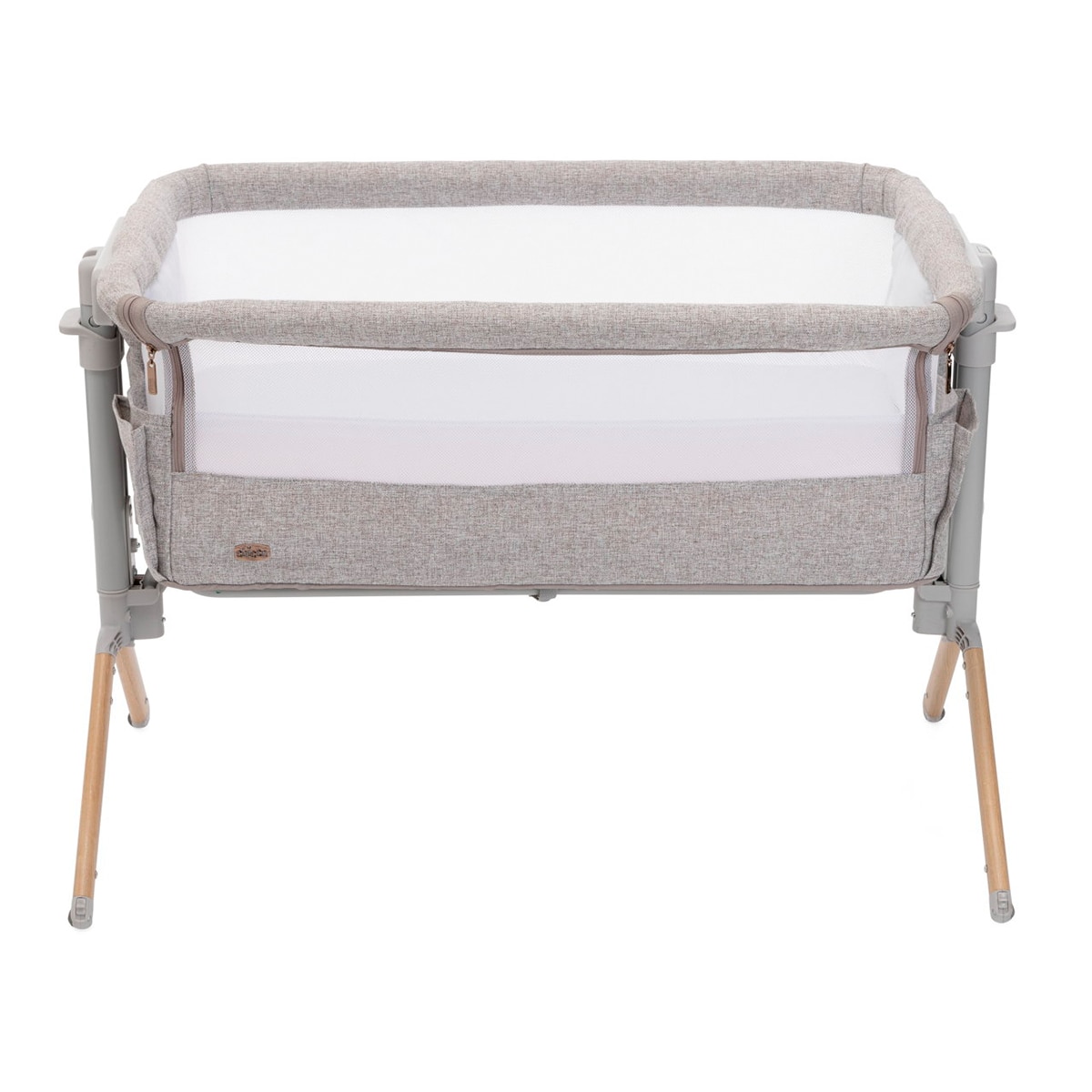 Berço de Co-Sleeping Next2Me Armonia Castanho-3