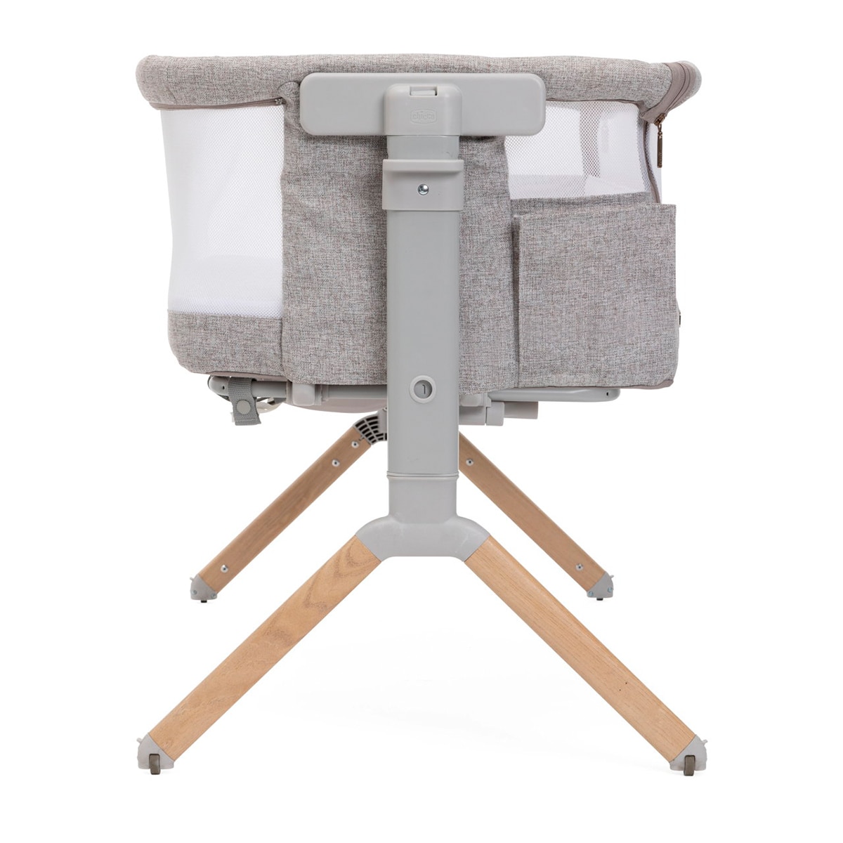 Berço de Co-Sleeping Next2Me Armonia Castanho-4