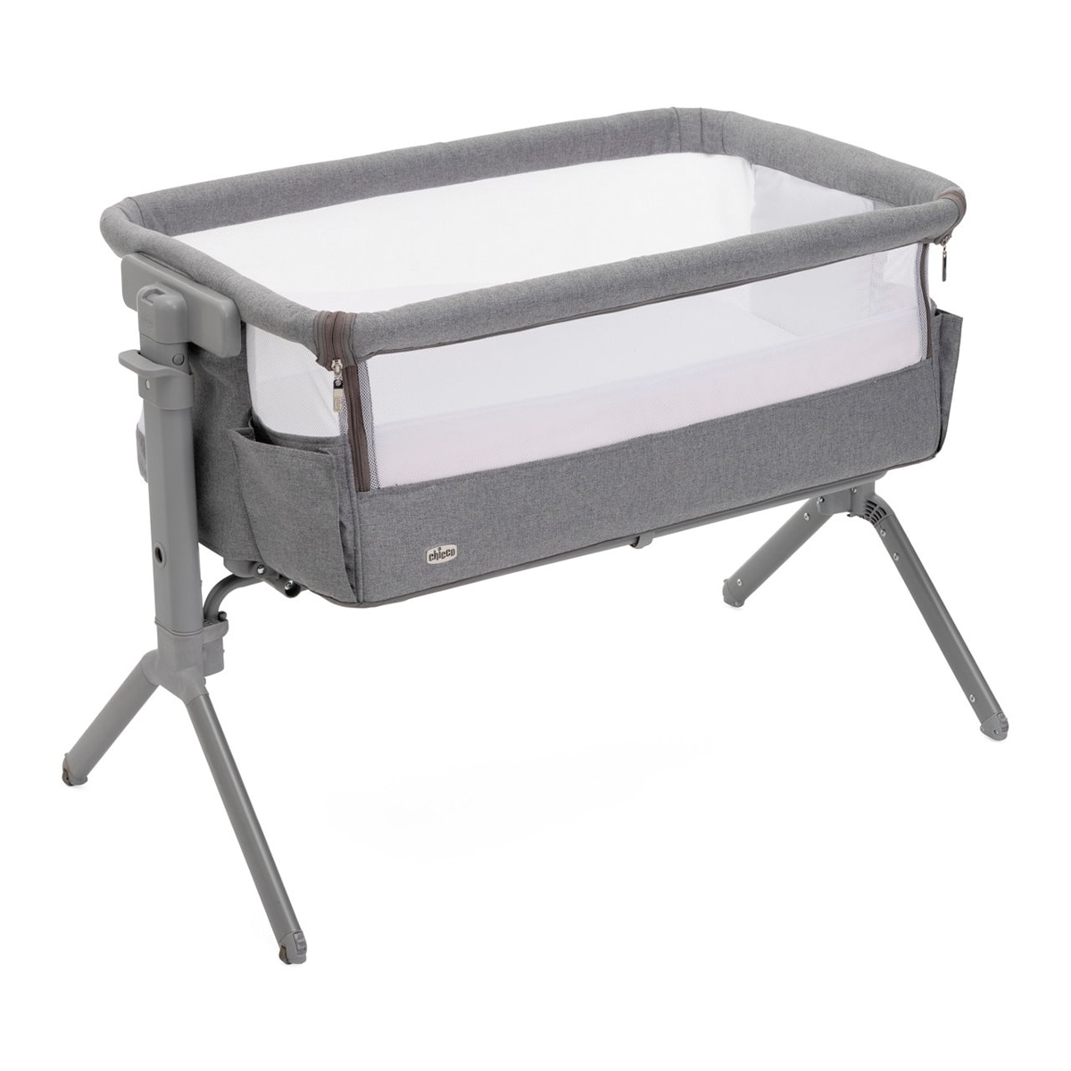Cuna de colecho Chicco Next2Me Armonia - Gris Gris-3