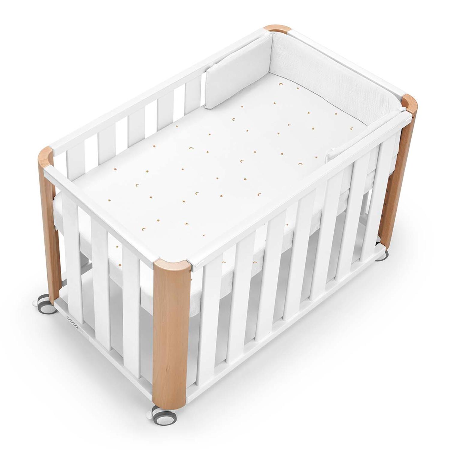 Imagem 0 de Miniberço/Berço de Co-sleeping - 50x90 cm Doco Sleeping - Branco/Natural