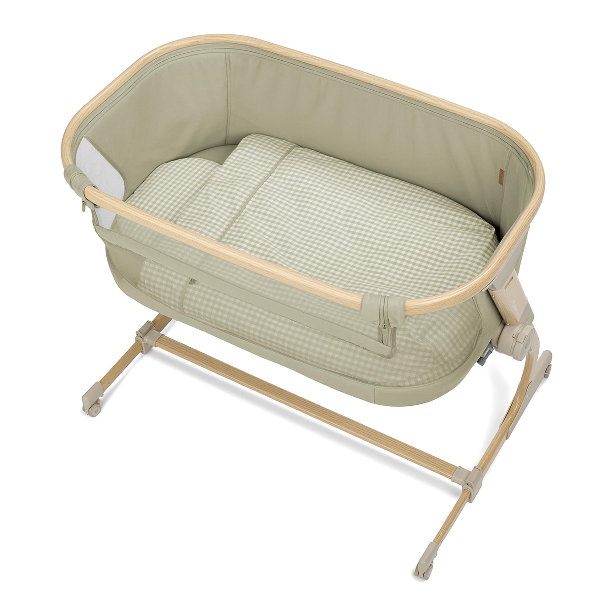 Berço Co-Sleeping Babyside Verde-claro-2