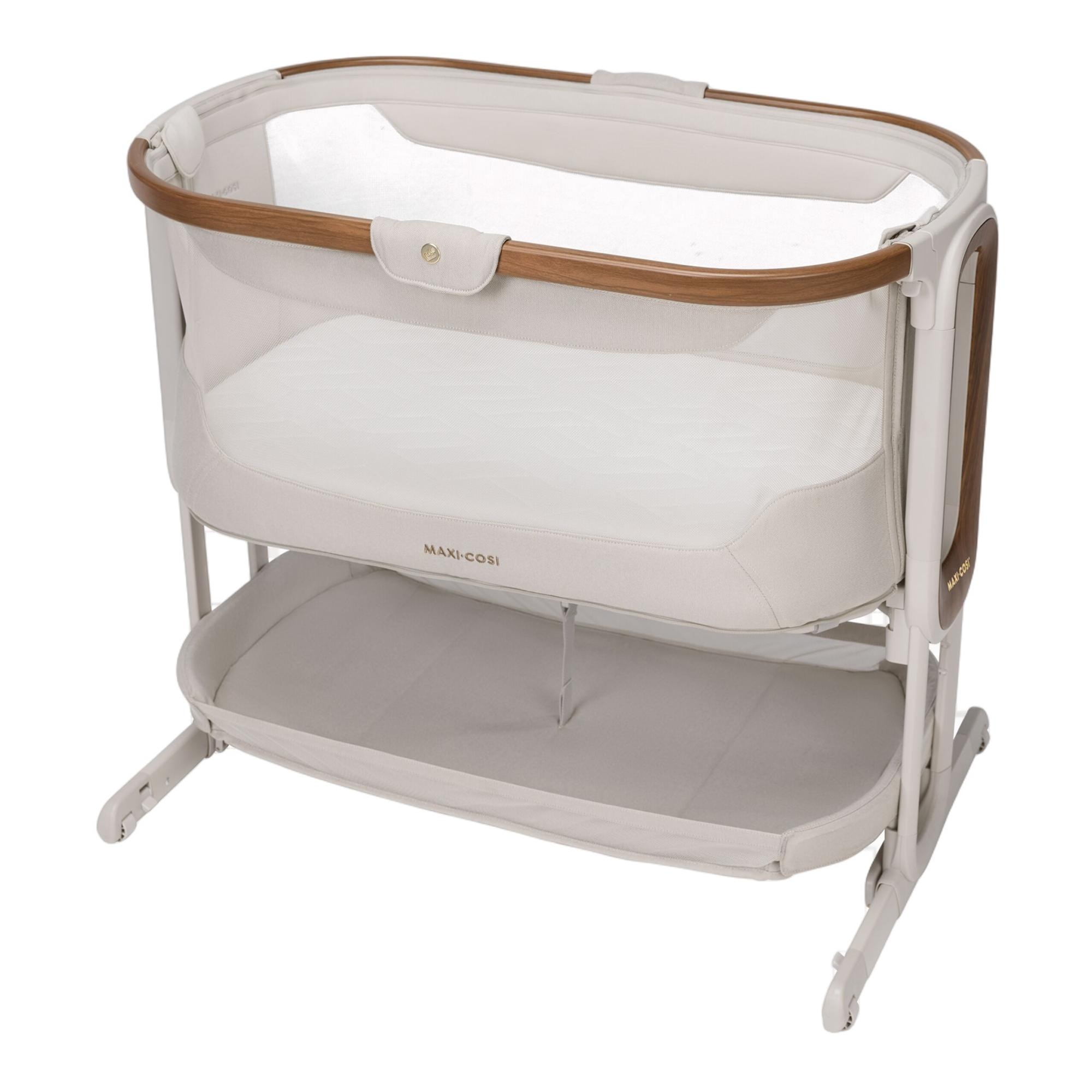 Berço de Co-Sleeping Iora Pro, 0-6 Meses, 0-86 cm, <9 Kg Bege-18