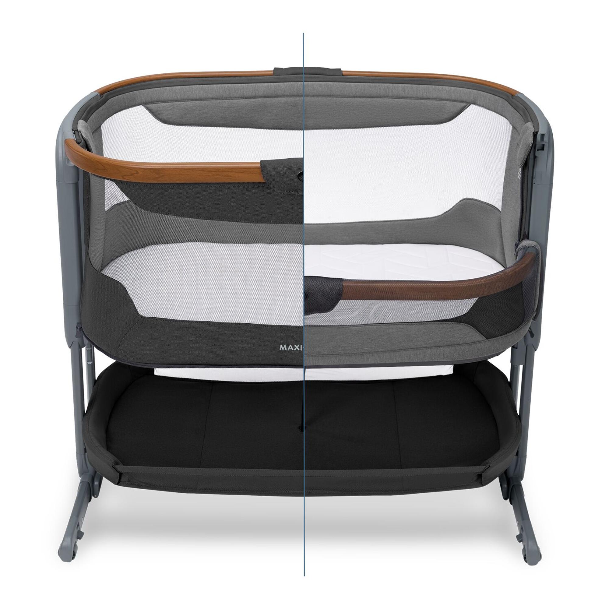 Cuna colecho Maxi-Cosi IORA PRO, 0-6meses, 0-86cm, <9Kg - Gris oscuro Gris oscuro-9