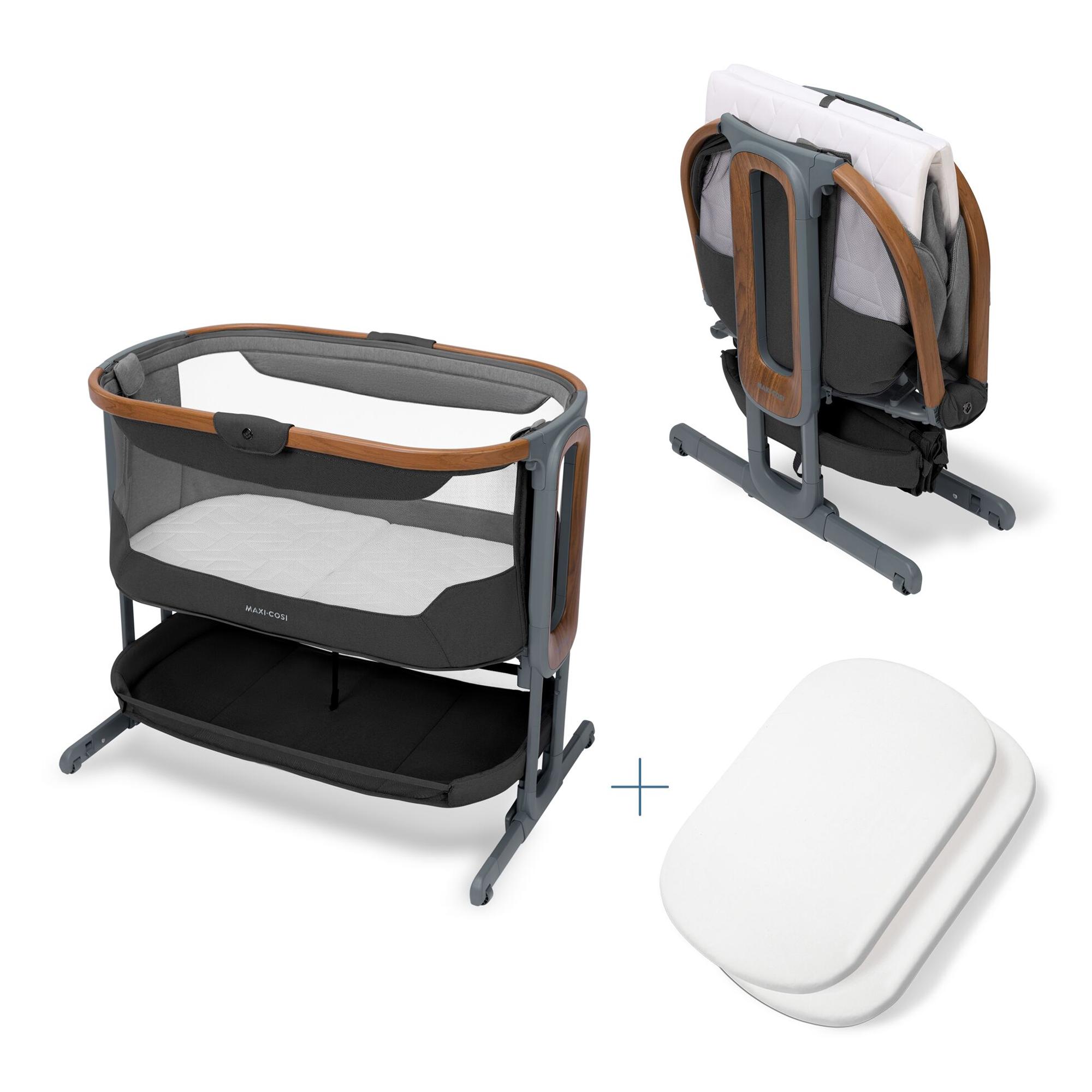 Cuna colecho Maxi-Cosi IORA PRO, 0-6meses, 0-86cm, <9Kg - Gris oscuro Gris oscuro-16