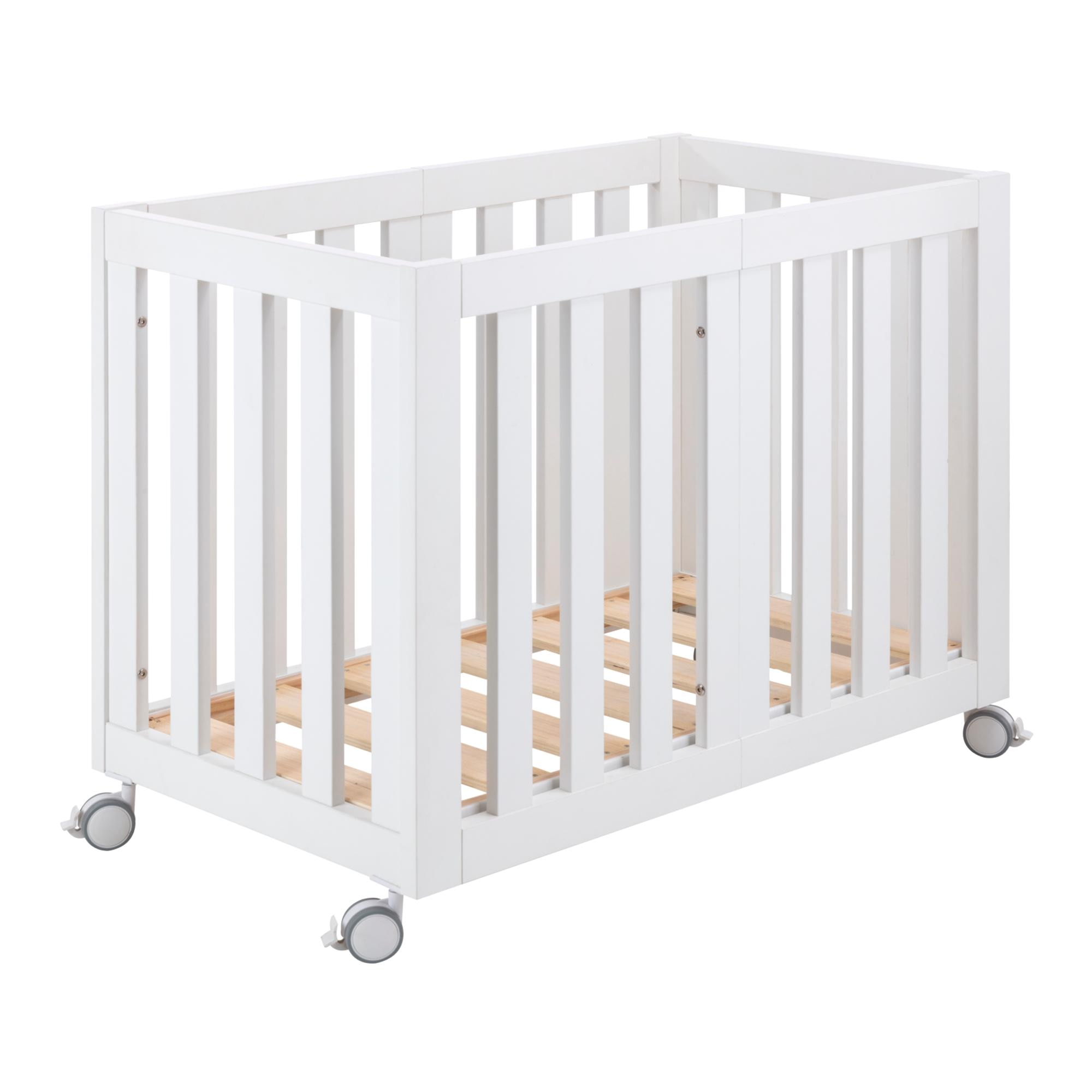 Miniberço Evolutivo para Berço e Cama (90x50 ? 140x70 cm) Ikid Palermo Branco-9