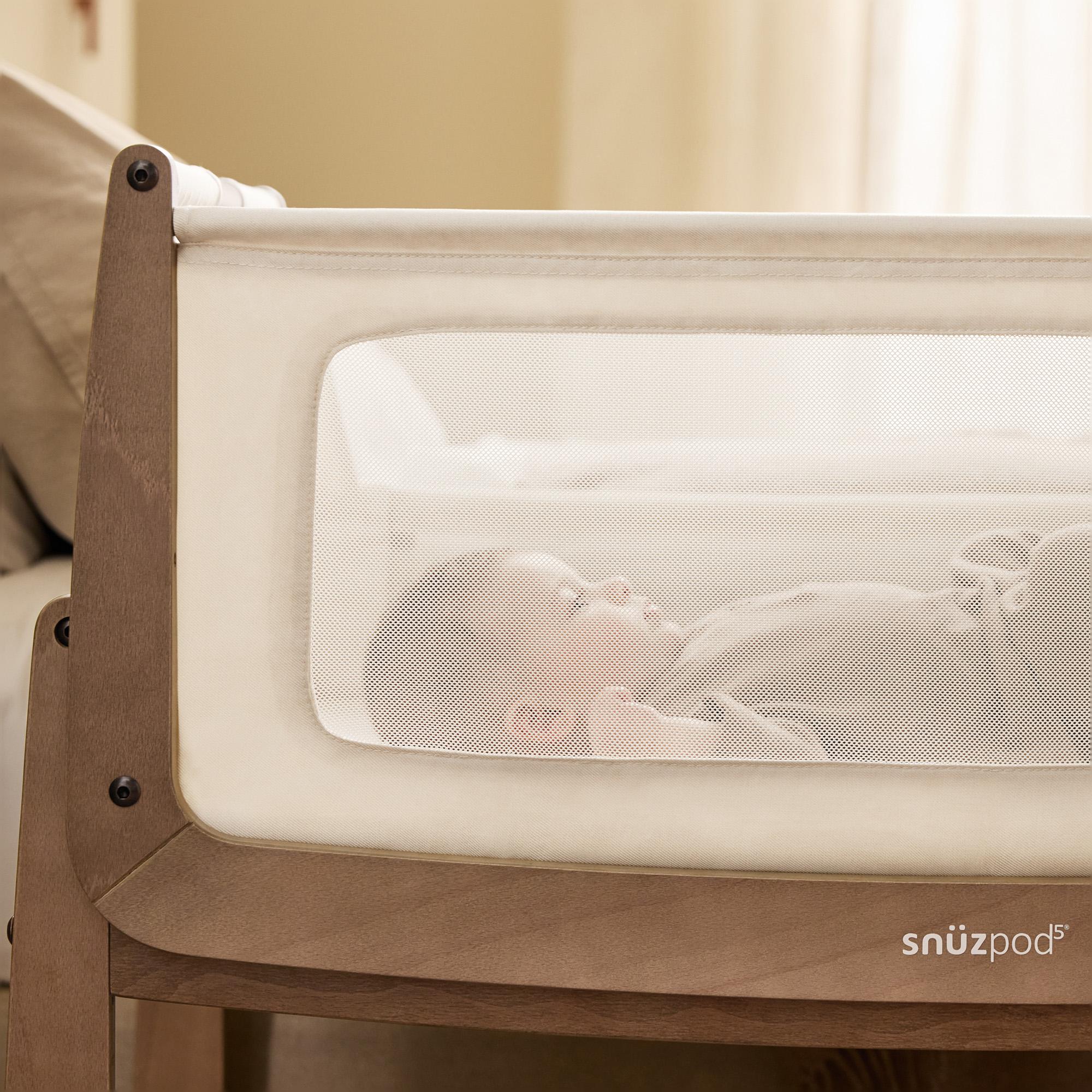 Berço de Co-sleeping SnüzPod 5 Castanho-4