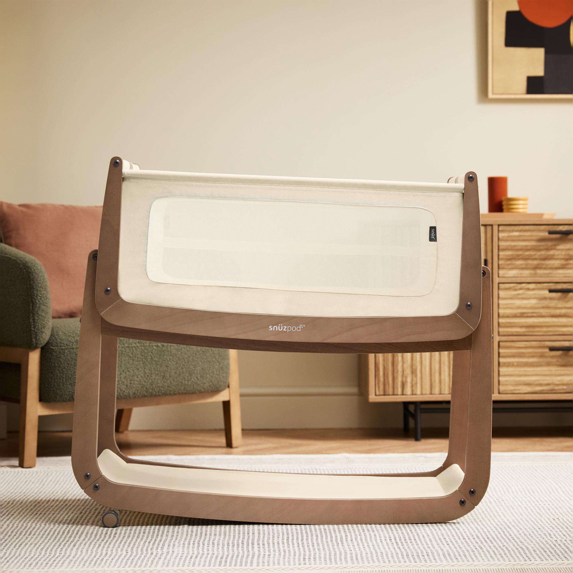 Berço de Co-sleeping SnüzPod 5 Castanho-10