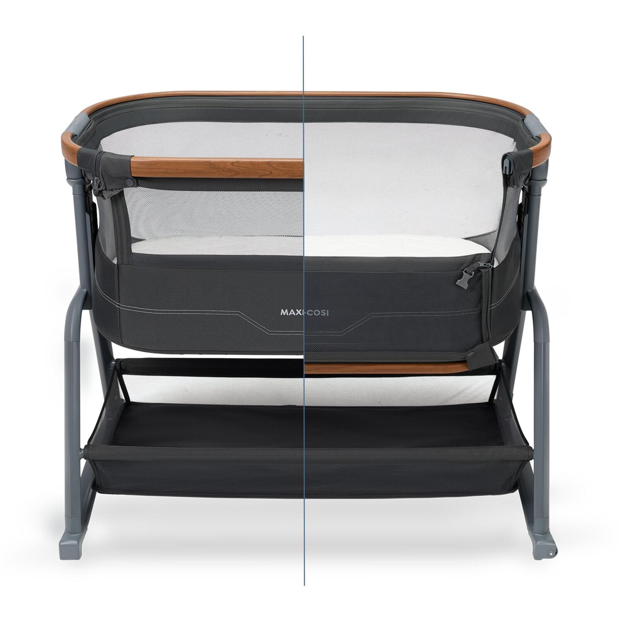 Cuna colecho Maxi-Cosi Iora PLUS, 0-9 Kg, 0-6 meses - Gris oscuro Gris oscuro-5