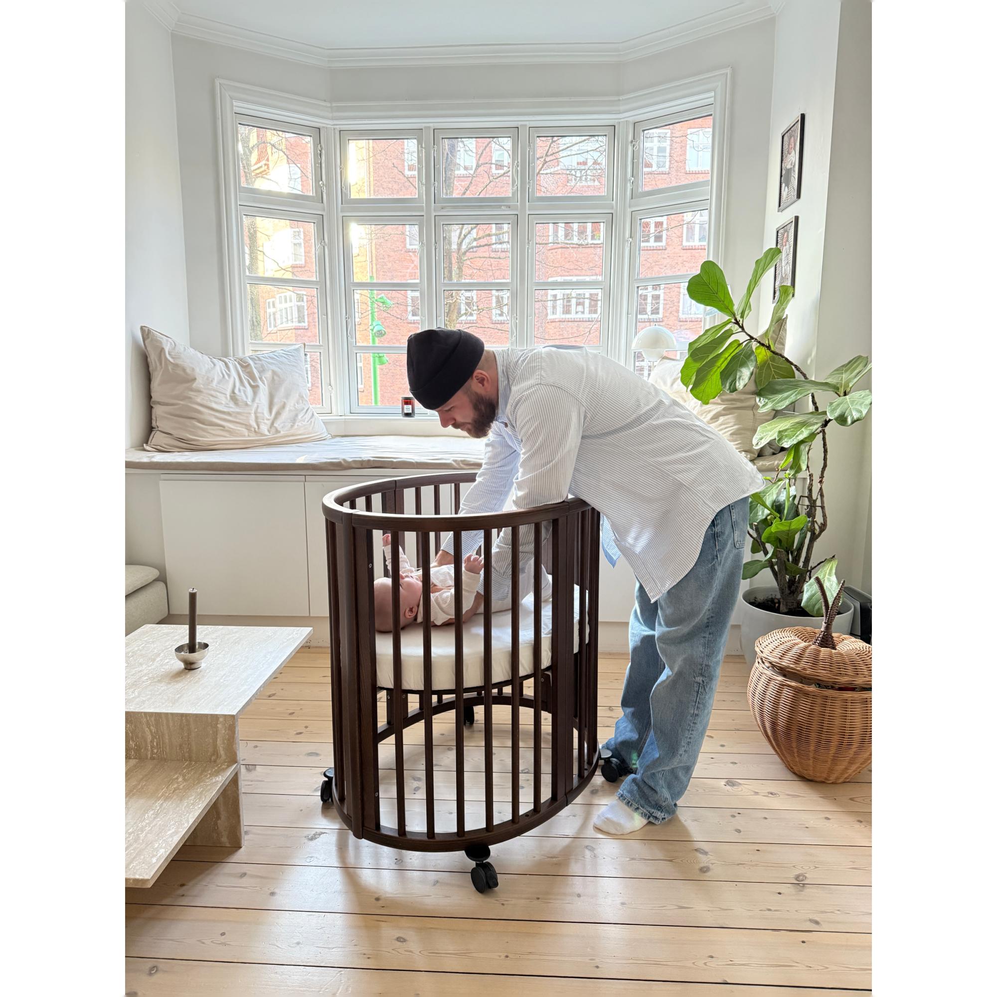 Pack Mini Berço Stokke® Sleepi™ Mini Castanho Escuro 4