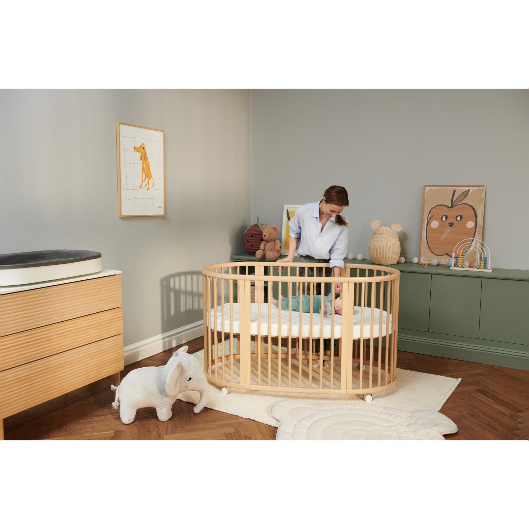Pack de cama Stokke® Sleepi™ Castanho Escuro 9