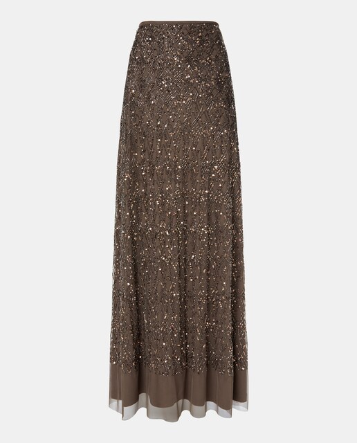 Imagem 0 de Saia Comprida com Pedraria