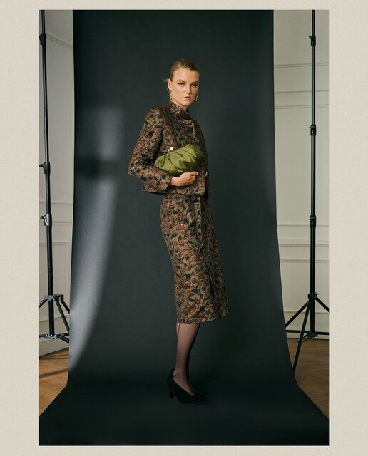 Imagem 0 de Minissaia de Jacquard