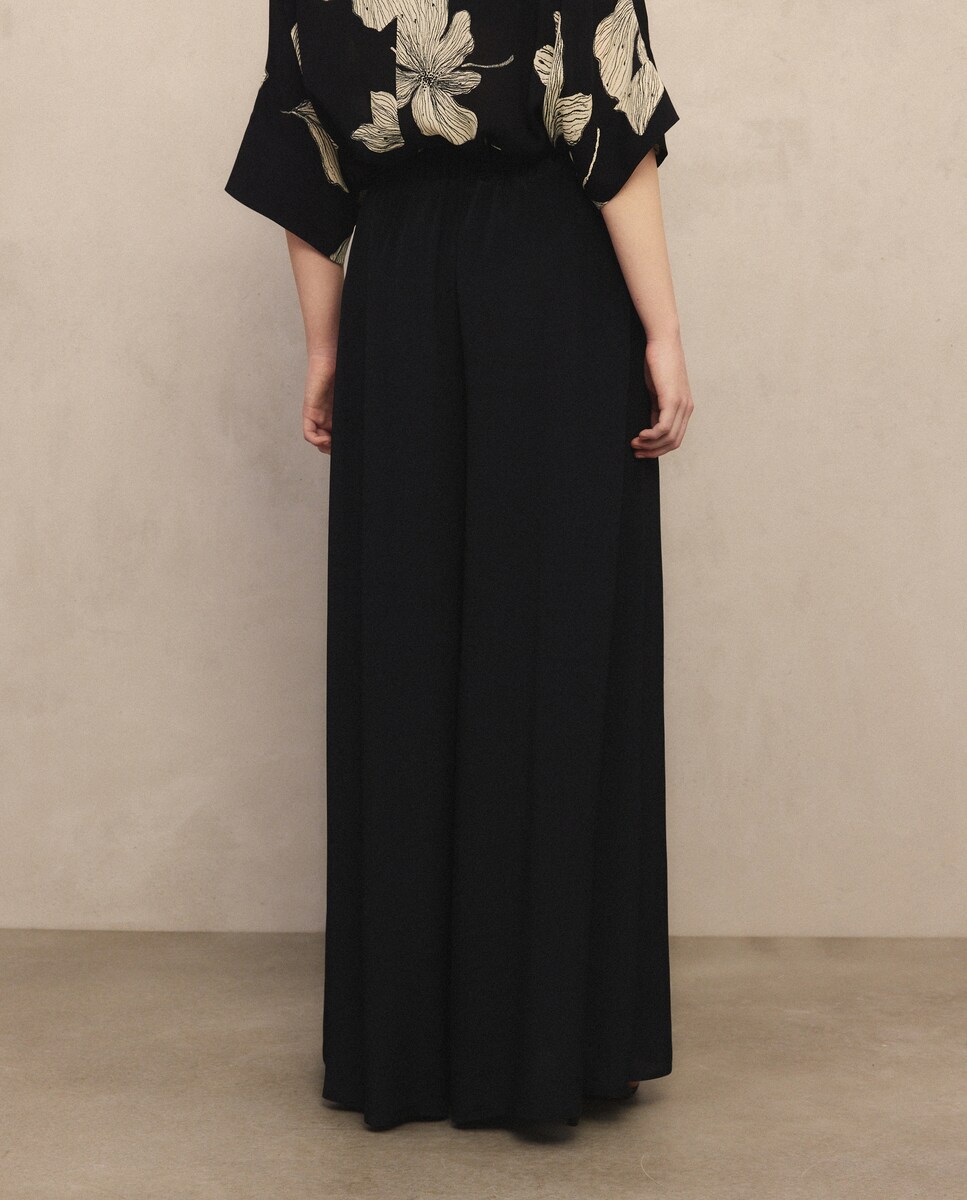 Pantalón Ancho Pantalones Tallas Grandes El Corte Ingles Mujer