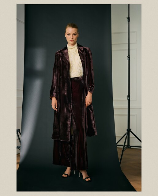 Imagen 0 de Pantalón de vestir  ancho de mujer