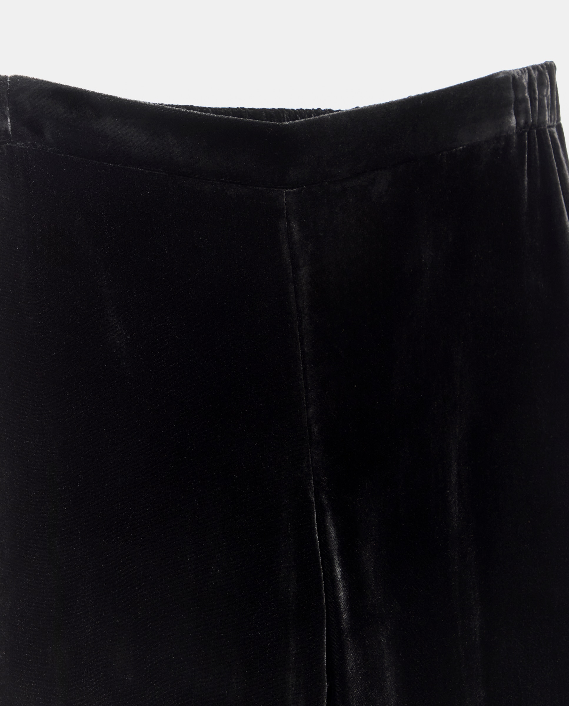 Pantalón recto de mujer de terciopelo - Woman Fiesta El Corte Inglés - Negro Negro-5