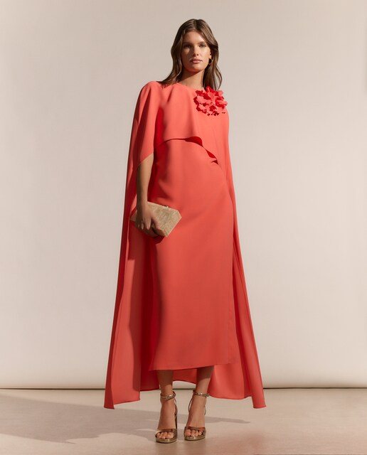 Vestido corto fluido