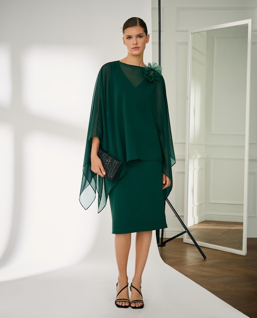 Imagem 0 de Vestido Curto Liso sem Mangas