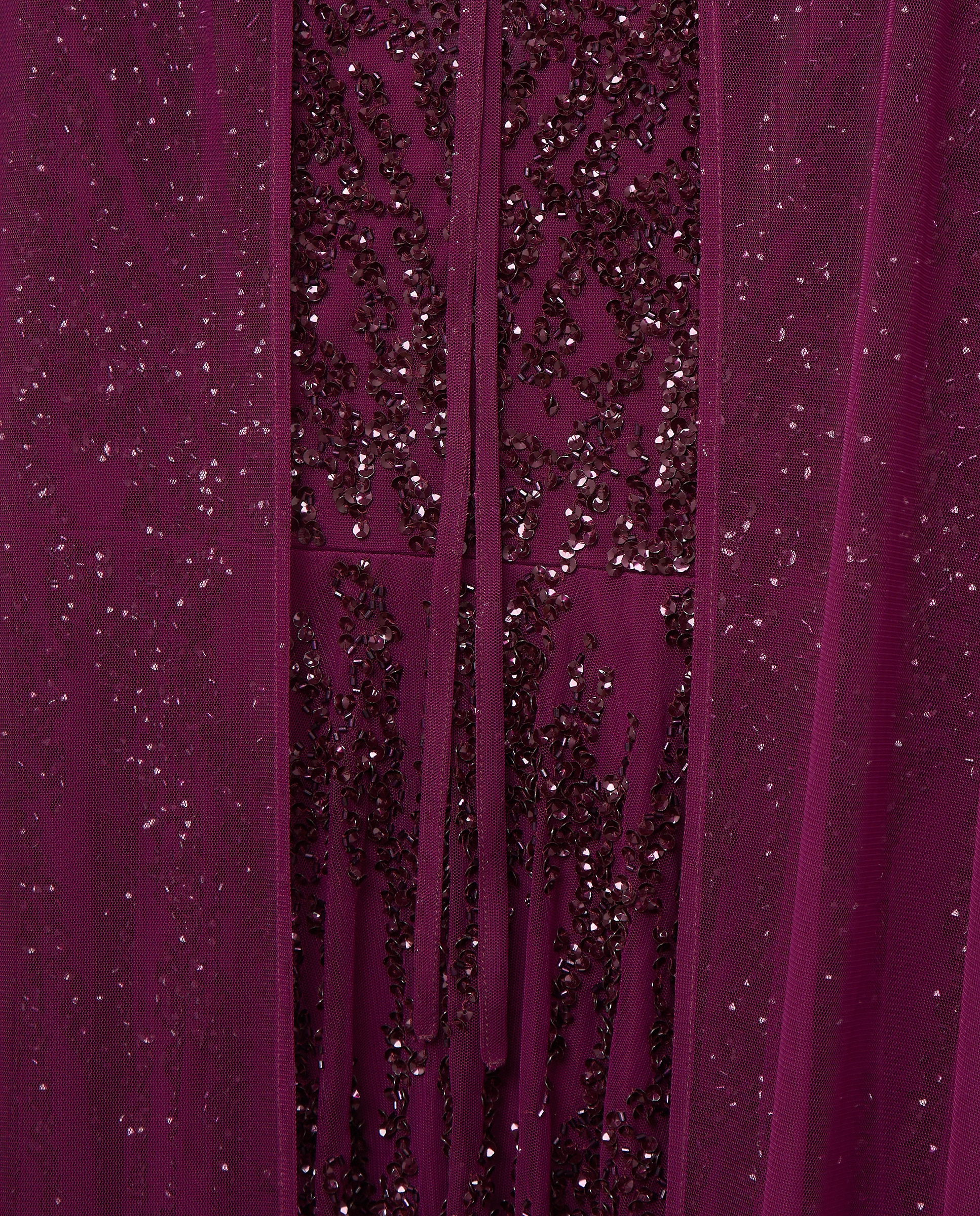 Vestido comprido com pedraria Buganvília-6