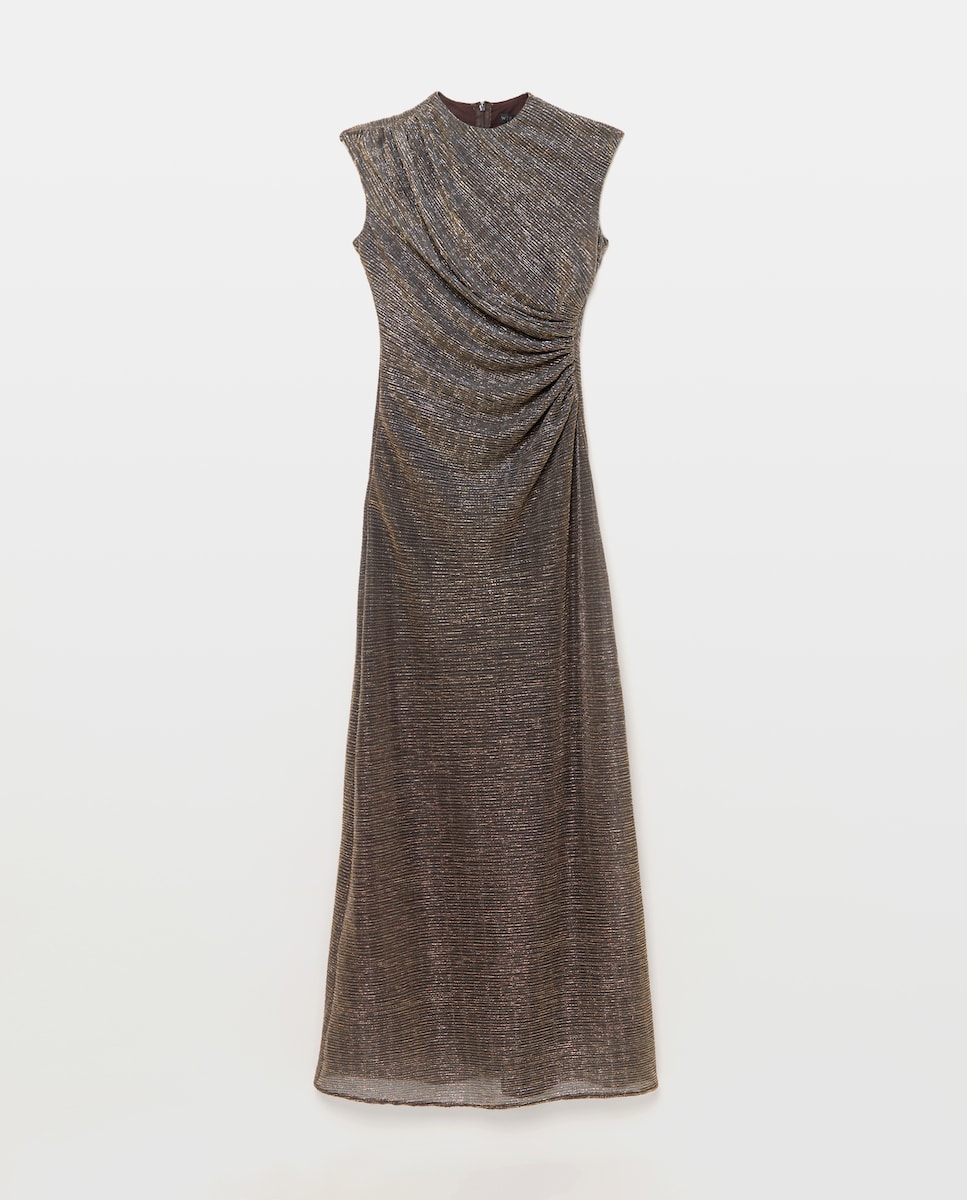 Imagen 0 de Vestido largo sin mangas de mujer Verde