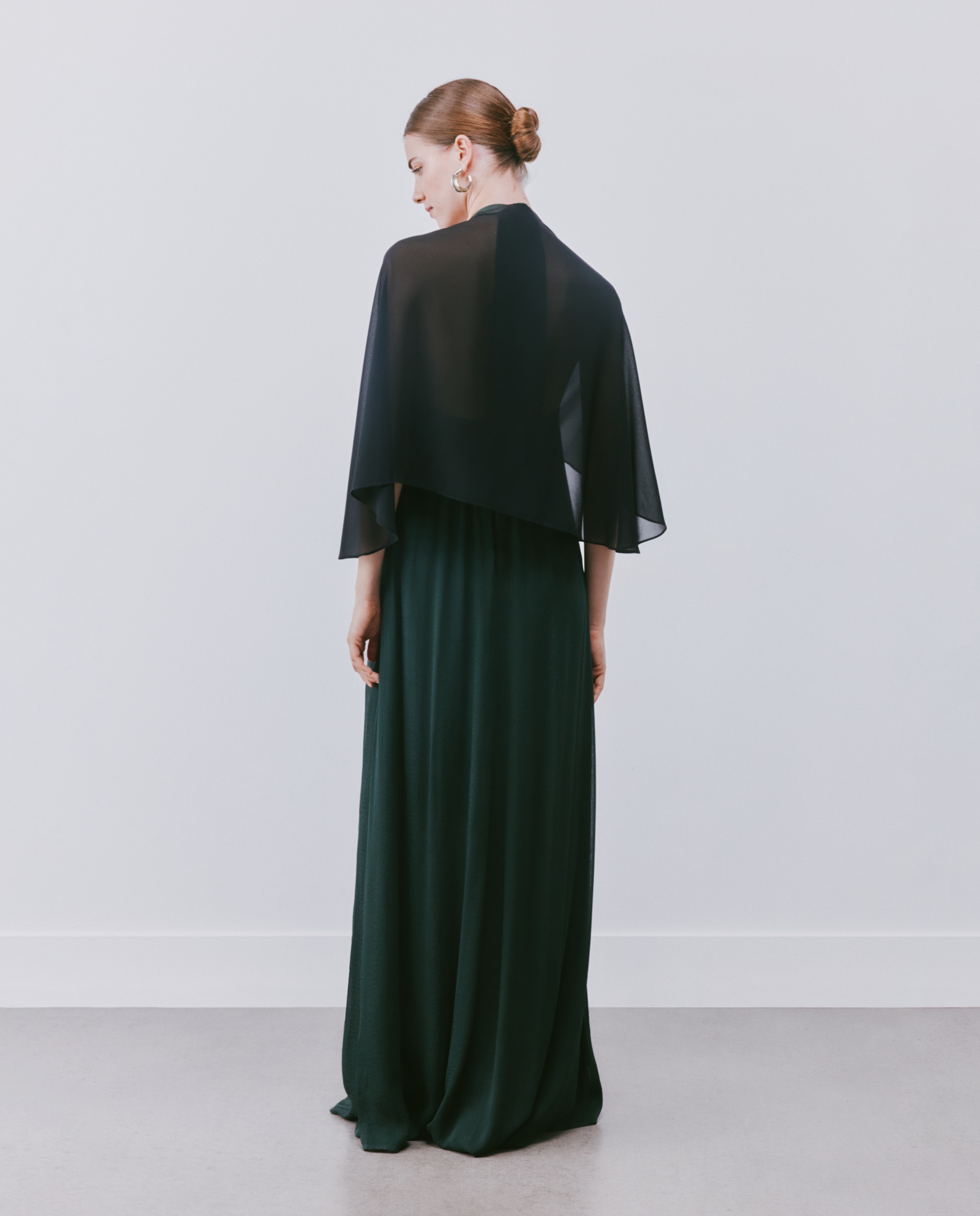 Chal capa ancha - Woman Fiesta El Corte Inglés - Negro Negro-3