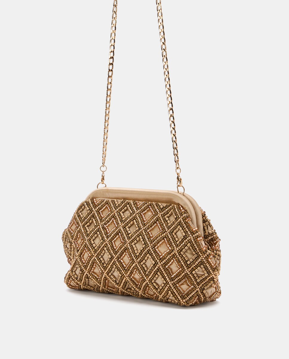 Bolso clutch con pedrería de mujer · Woman Fiesta El Corte Inglés