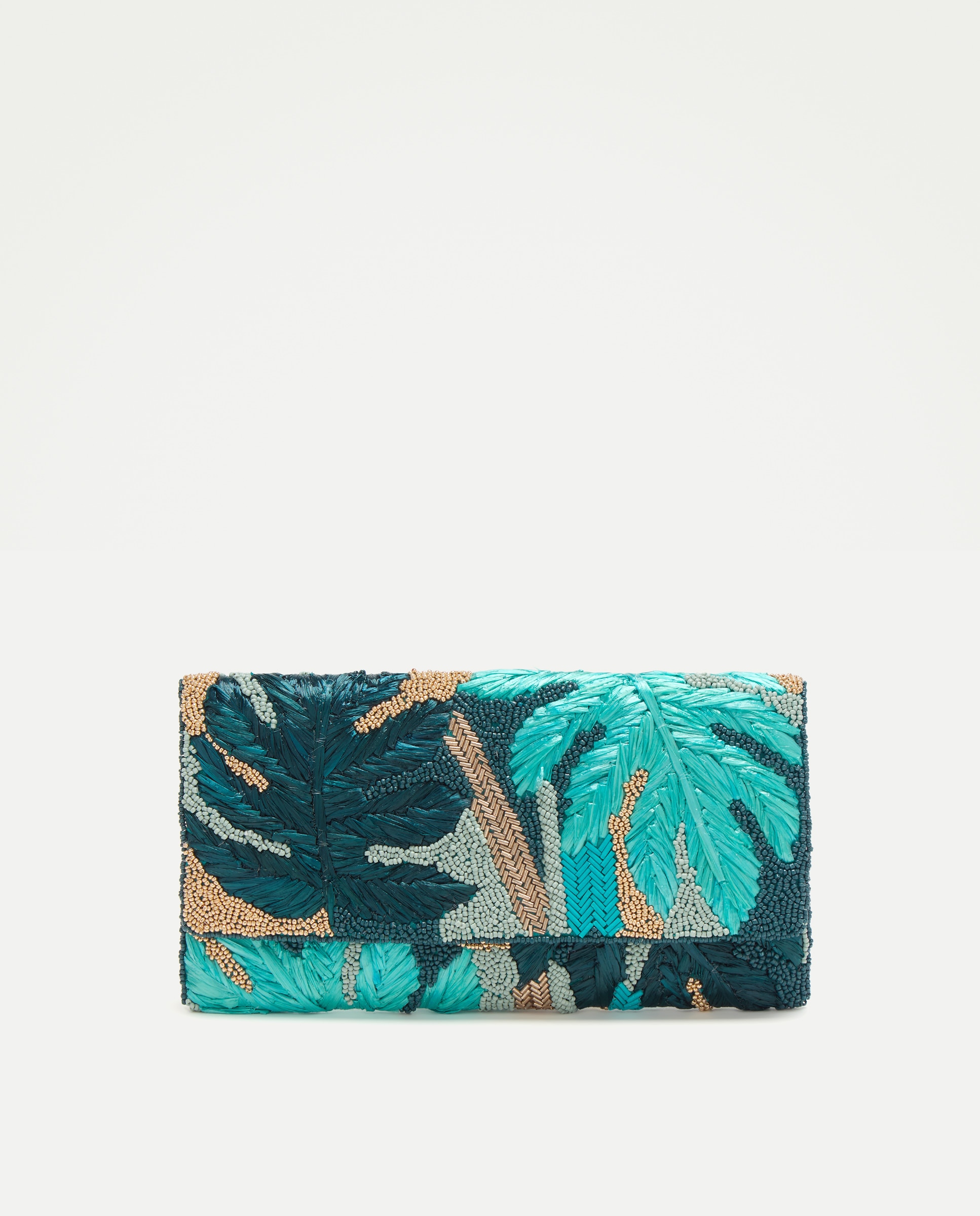 Imagem 0 de Mala Tipo Clutch de Ráfia