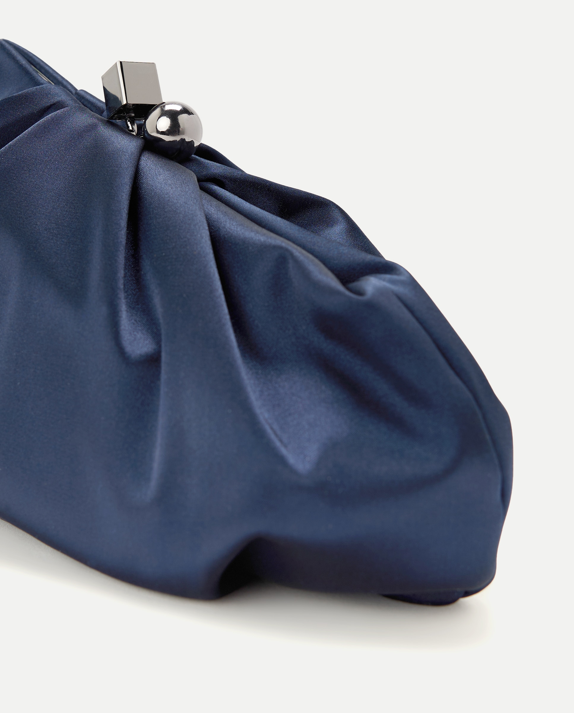 Mala Tipo Clutch Assimétrica Azul-marinho-3