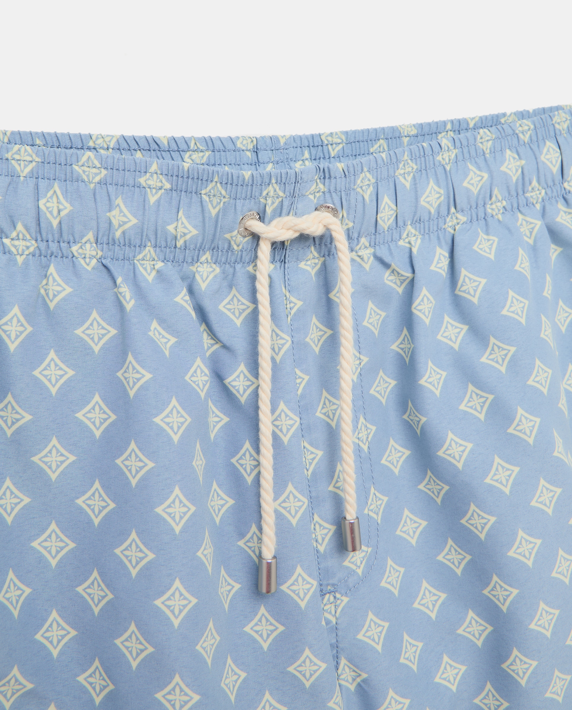 Calções de banho de homem Azul-4
