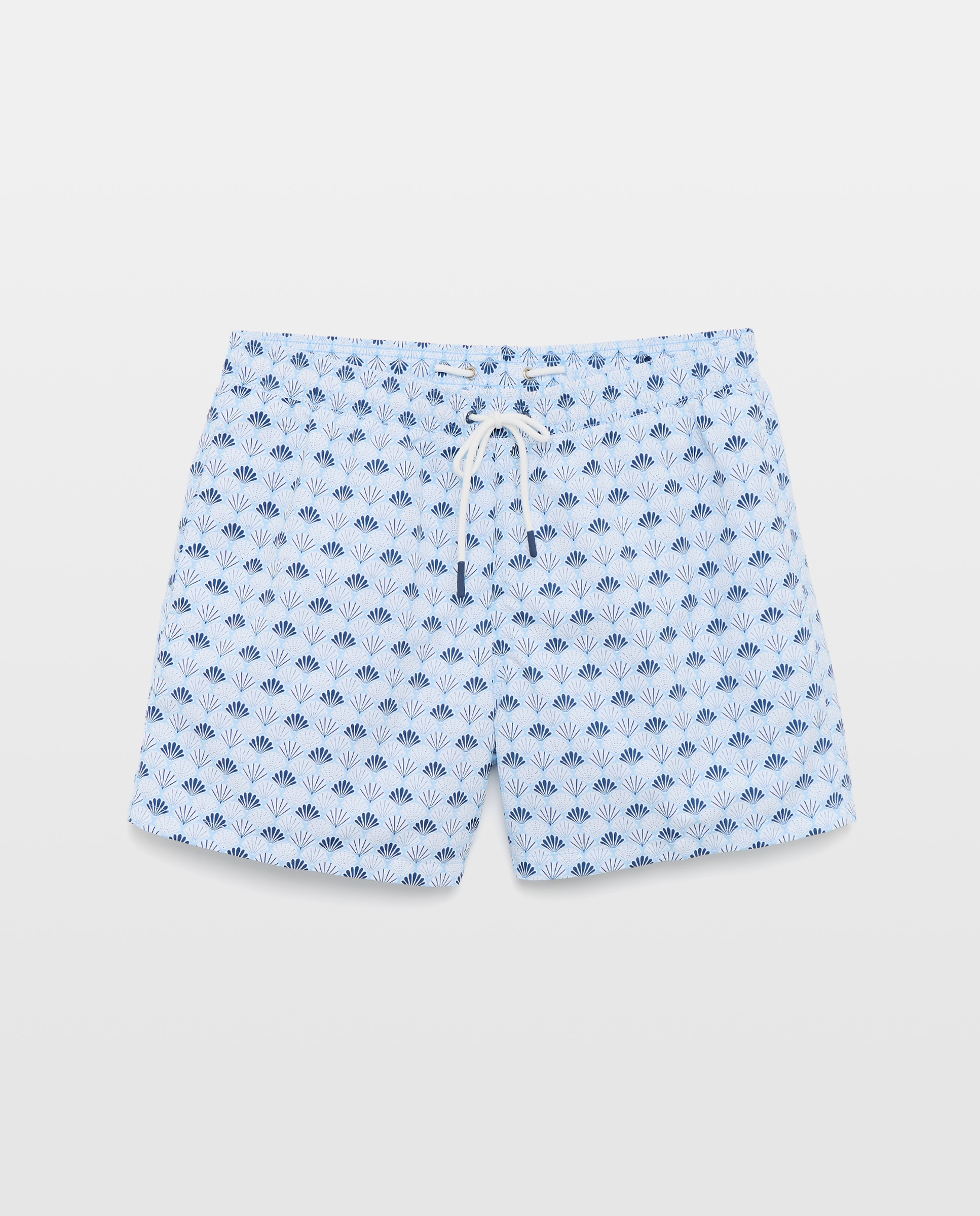 Fato de banho estampado Azul-4