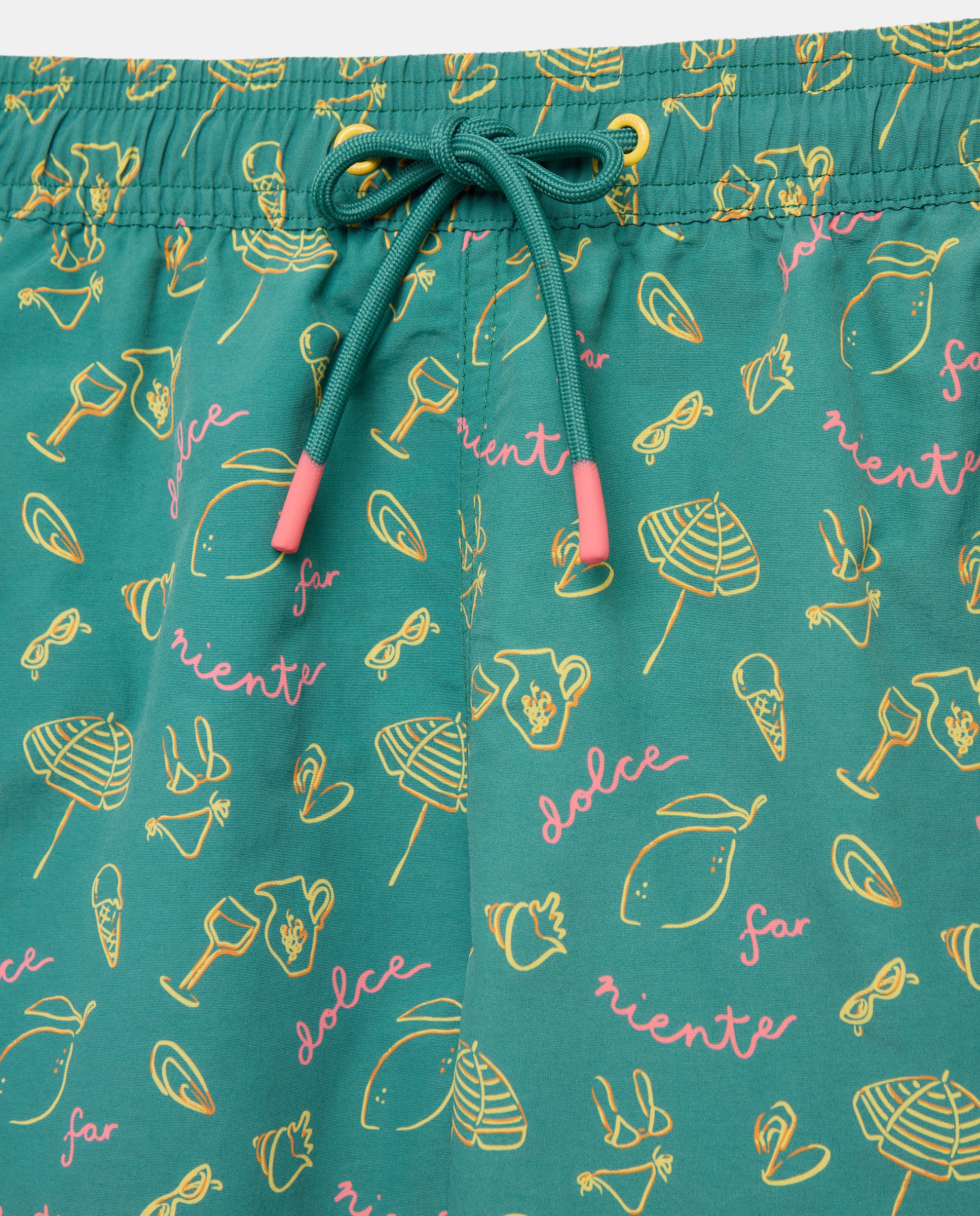 Fato de banho estampado Verde-5