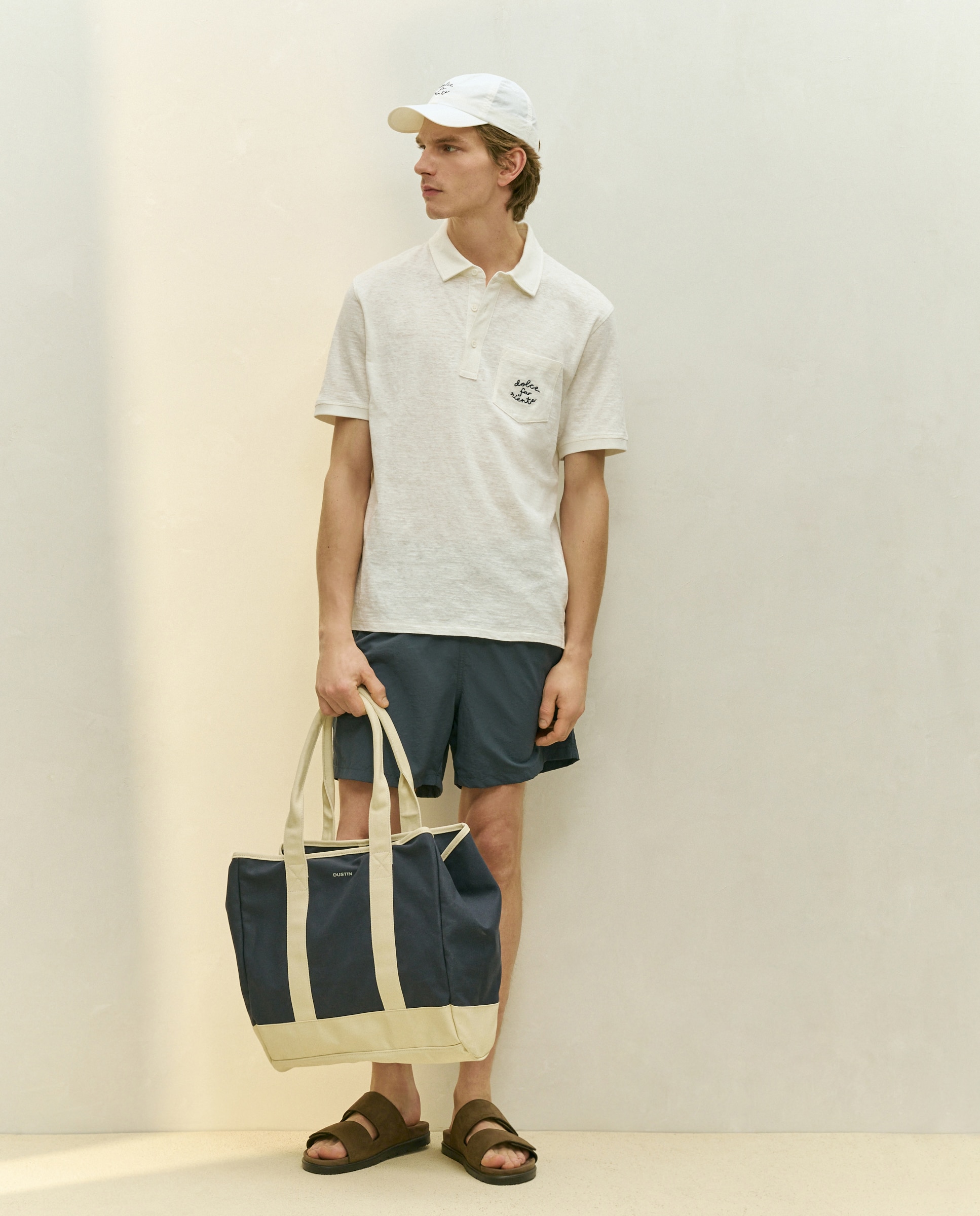 Polo de hombre - Dustin - Blanco Blanco-2