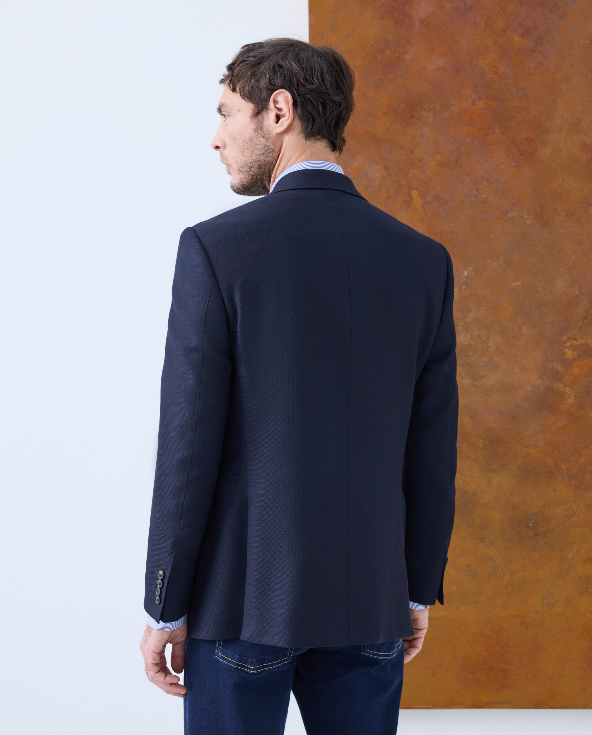 Blazer com Estrutura Azul-4