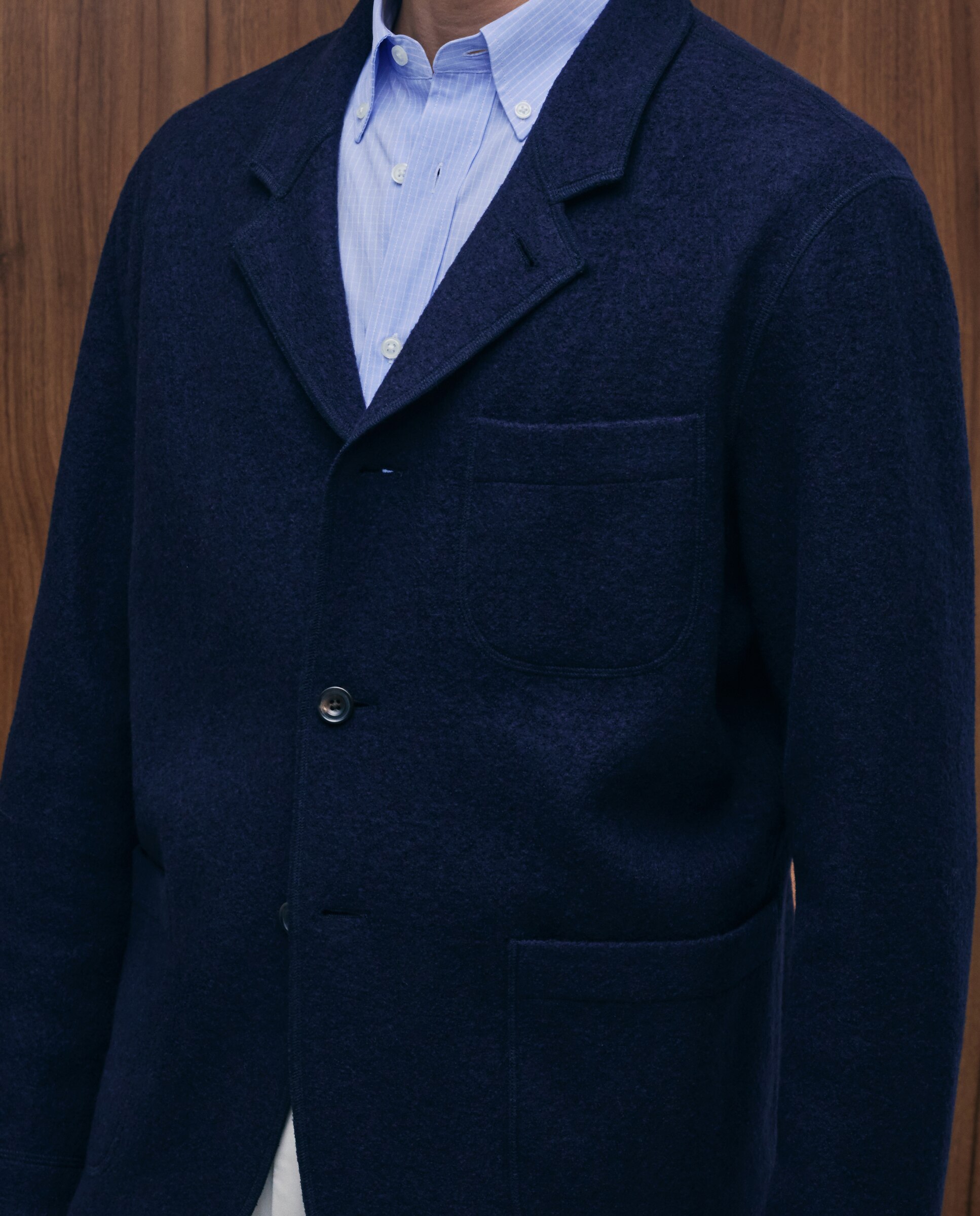 Chaqueta de hombre worker. - Emidio Tucci - Azul marino Azul marino-3