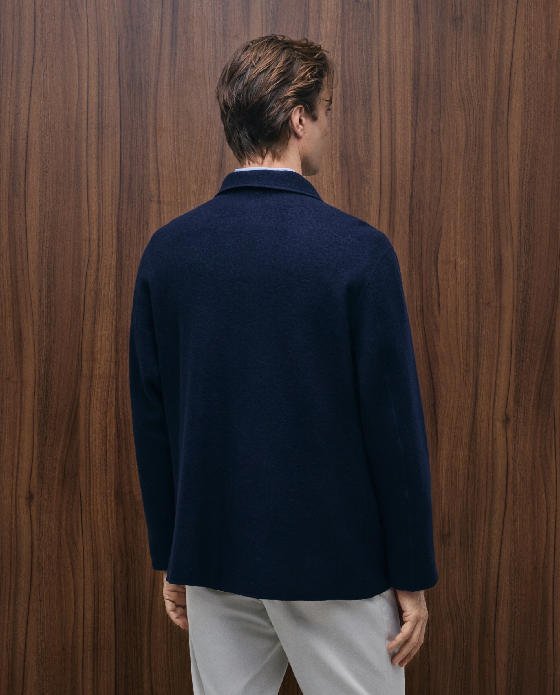 Chaqueta de hombre worker. - Emidio Tucci - Azul marino Azul marino-4