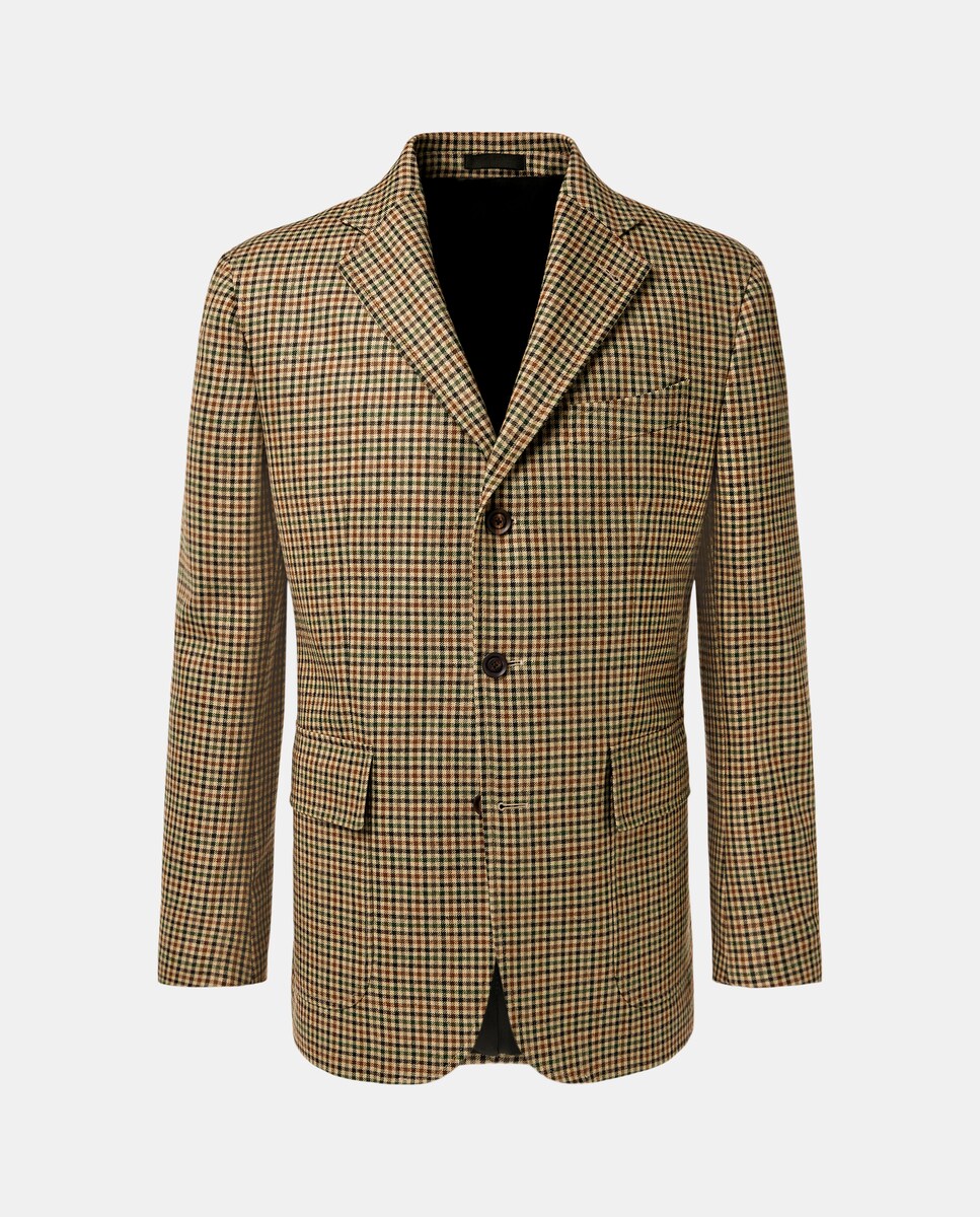 Casaco de homem Caqui-5