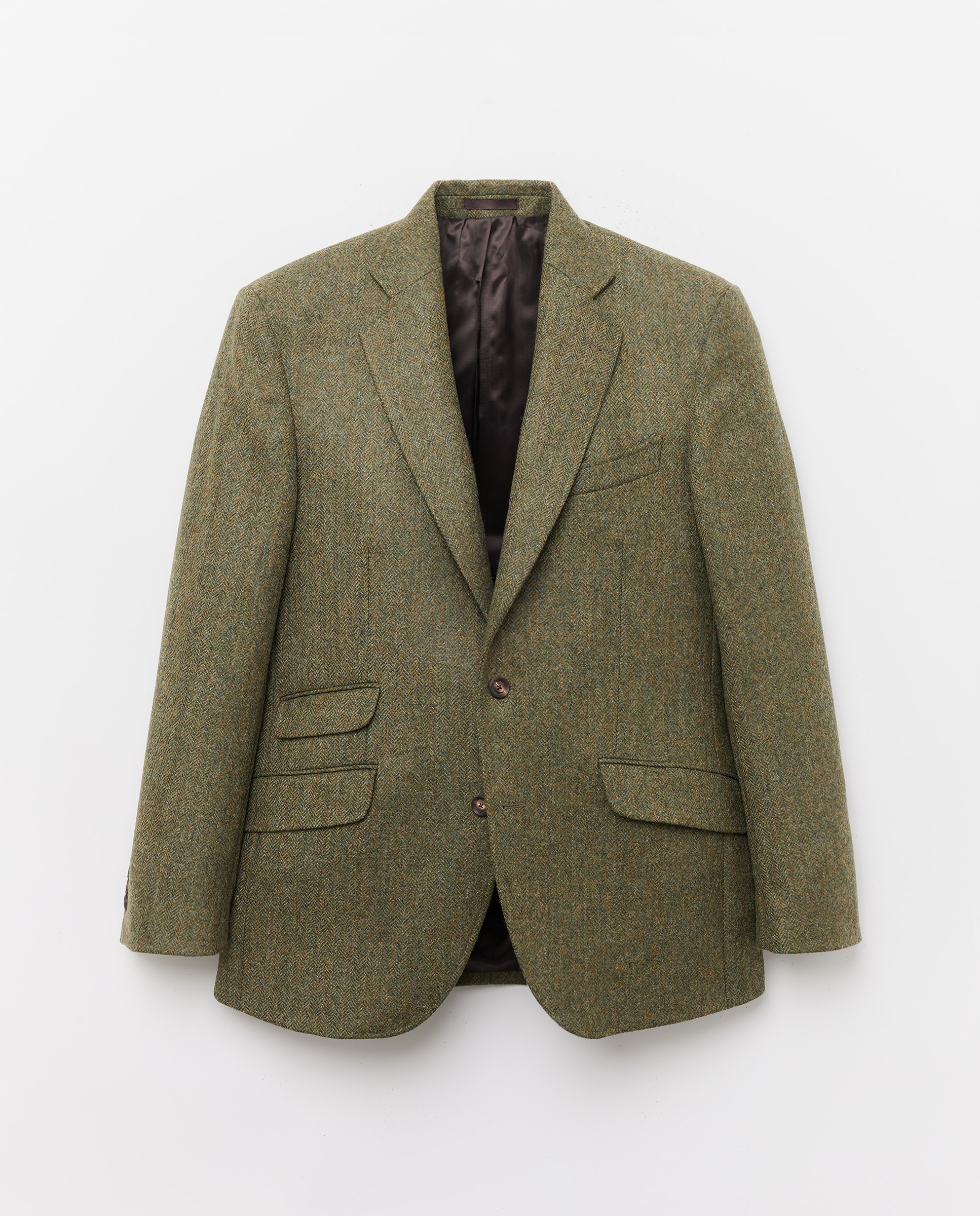 Chaqueta de hombre sport espiga fit regular - Emidio Tucci - Kaki Kaki-1