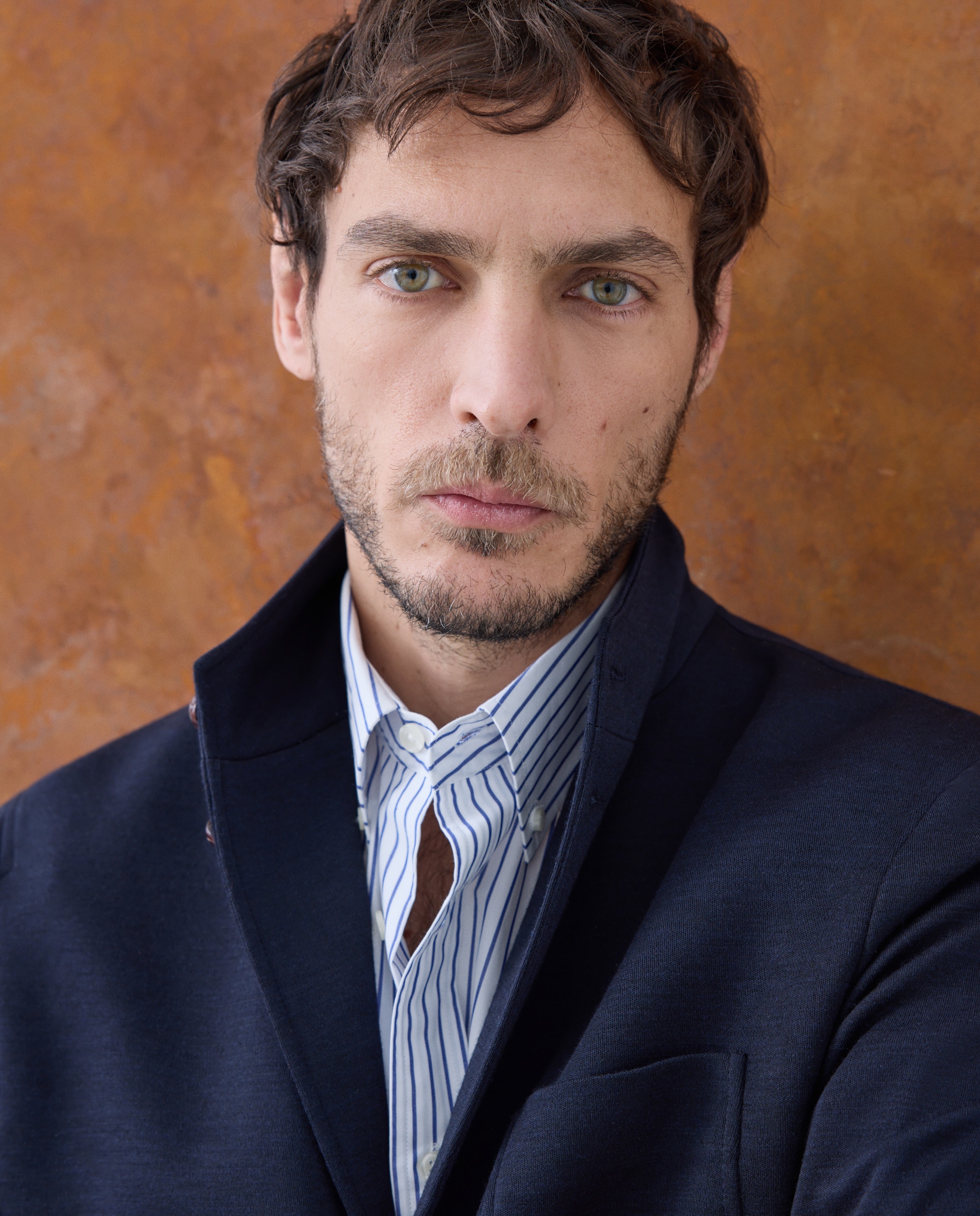 Chaqueta teba 100% lana hombre - Emidio Tucci - Azul marino Azul marino-3