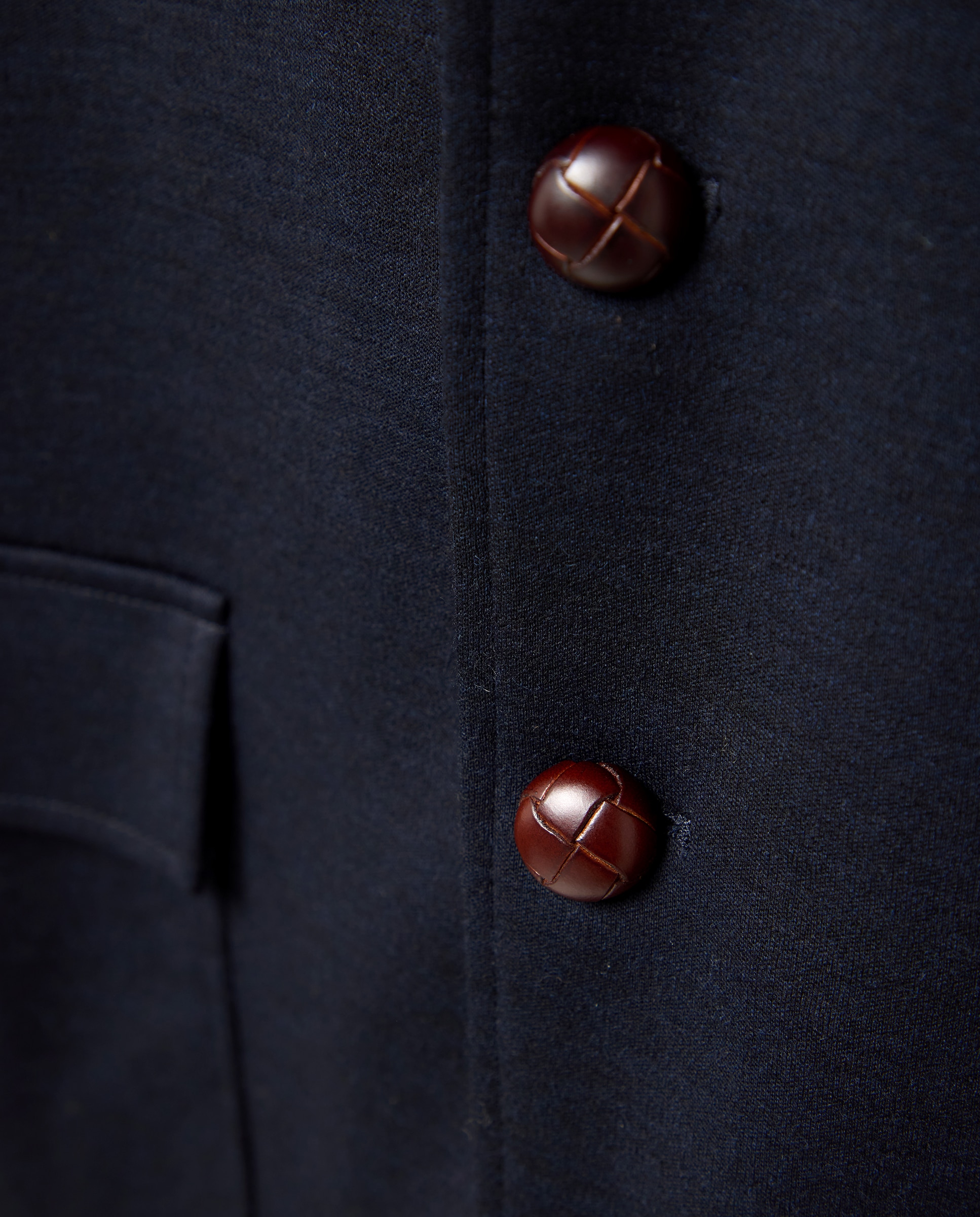 Chaqueta teba 100% lana hombre - Emidio Tucci - Azul marino Azul marino-6