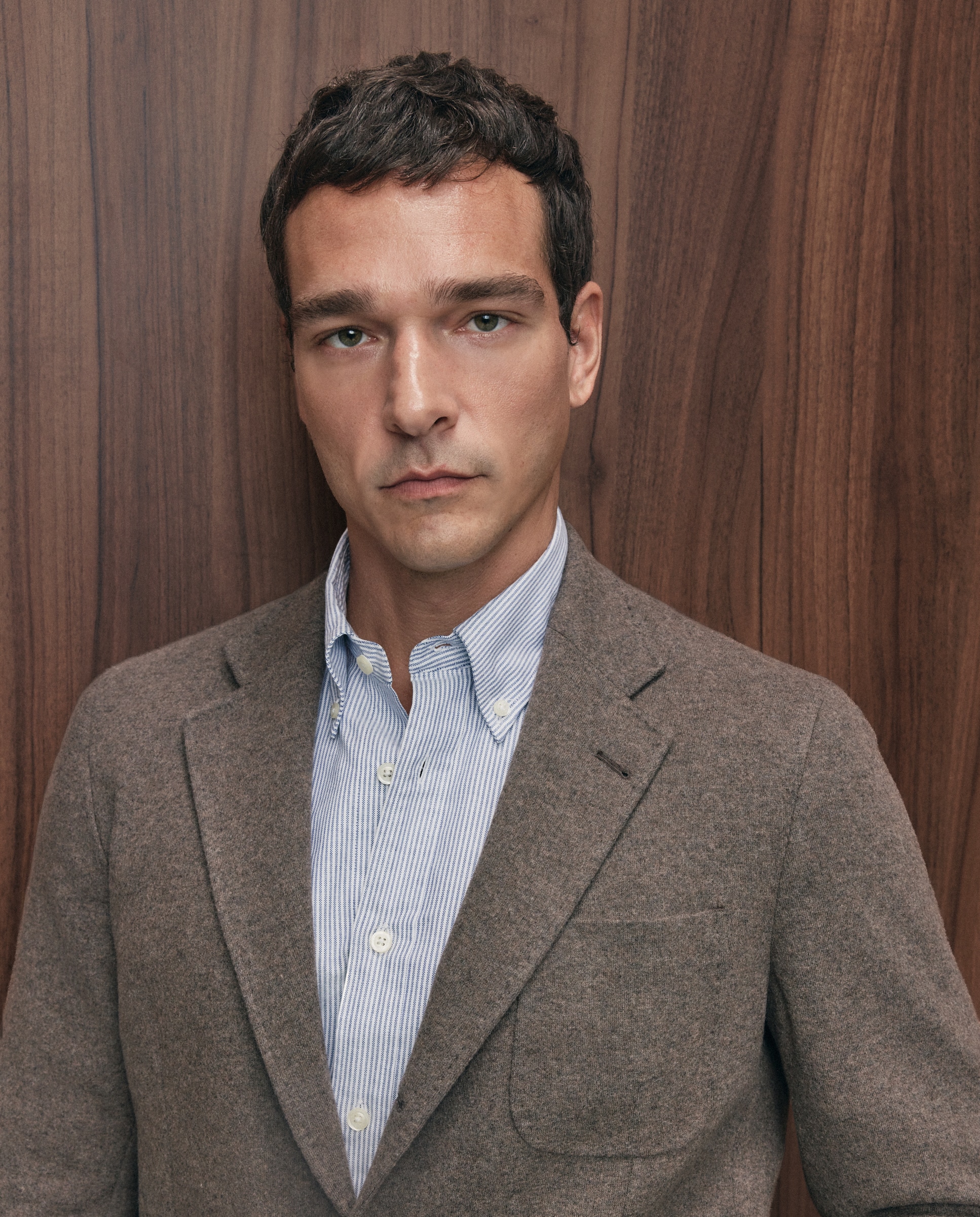 Chaqueta de hombre sport punto melange sport - Emidio Tucci - Camel Camel-4